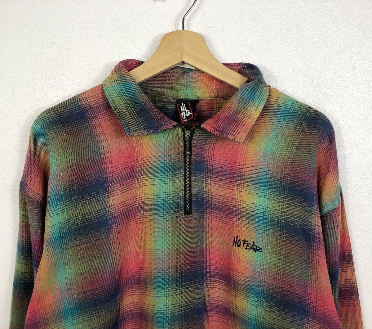 No Fear Rare Vintage No Fear Tops Made in USA Size US L / EU 52-54 / 3 - 2 Thumbnail