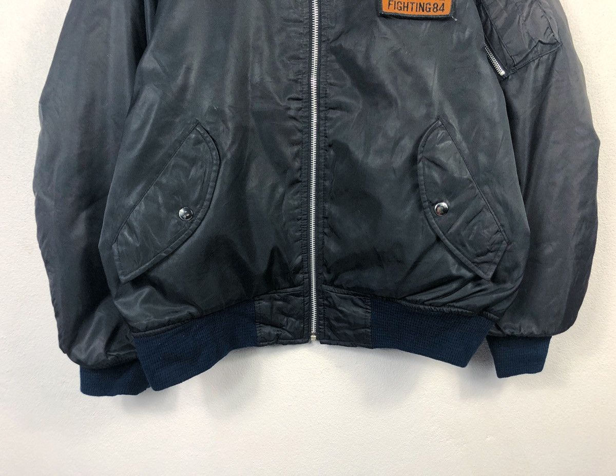 Vintage Rare Vintage Air Force Fighting 84 Bomber Jacket Size US L / EU 52-54 / 3 - 4 Thumbnail