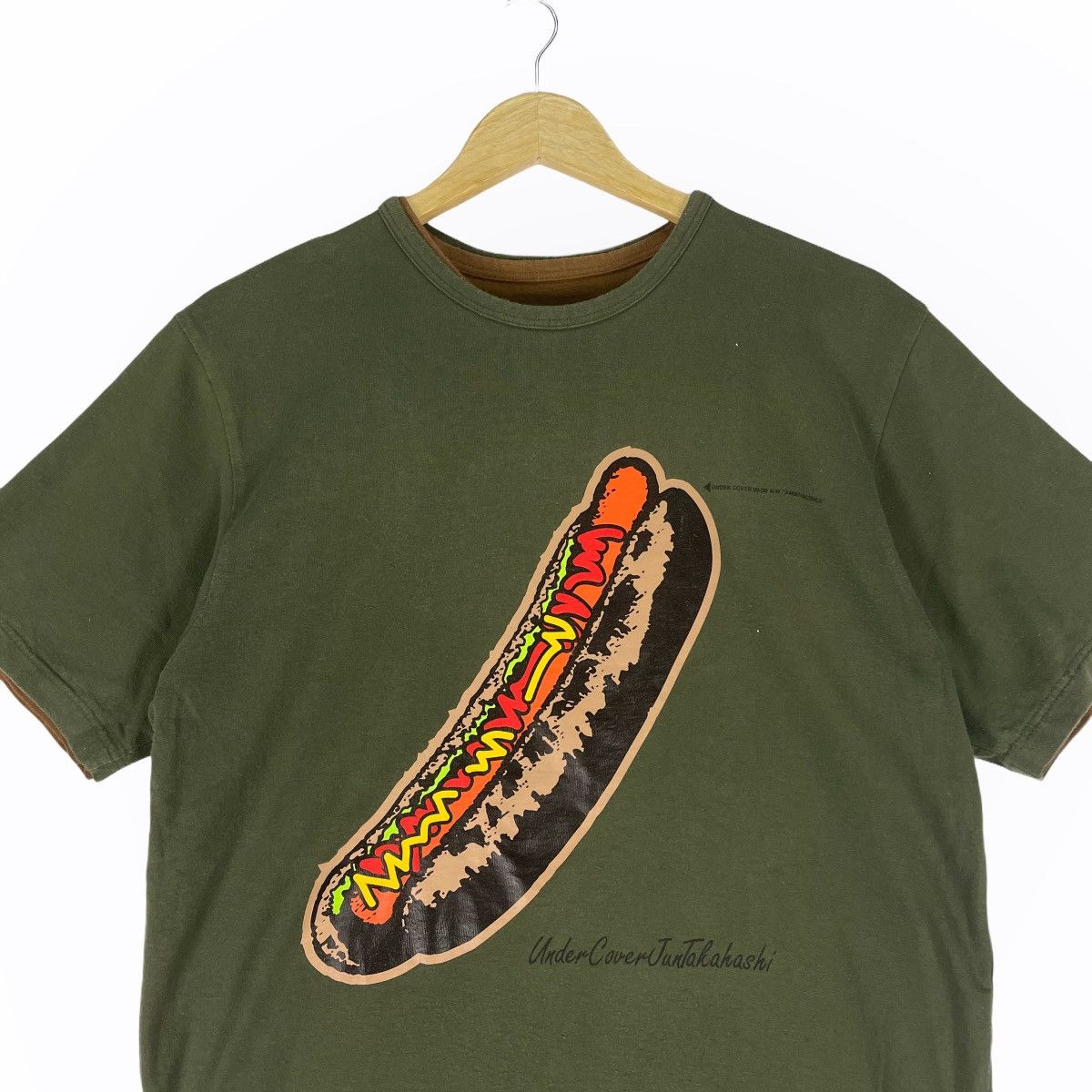 Jun Takahashi 🌟UNDERCOVER AW99 Reversible Ice Cream Hot Dog Tshirt Size US L / EU 52-54 / 3 - 6 Thumbnail