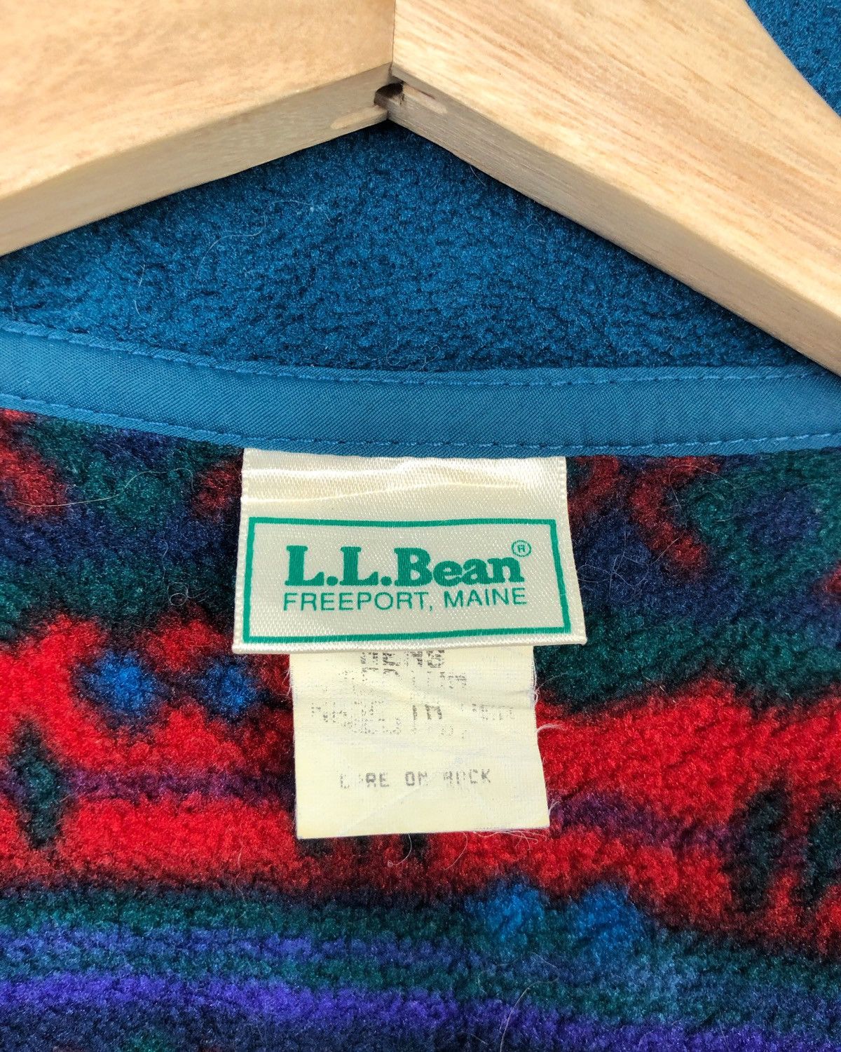 L.L. Bean Rare Vintage L.L. Bean Fleece Sweatshirt Made in USA Size US M / EU 48-50 / 2 - 8 Thumbnail