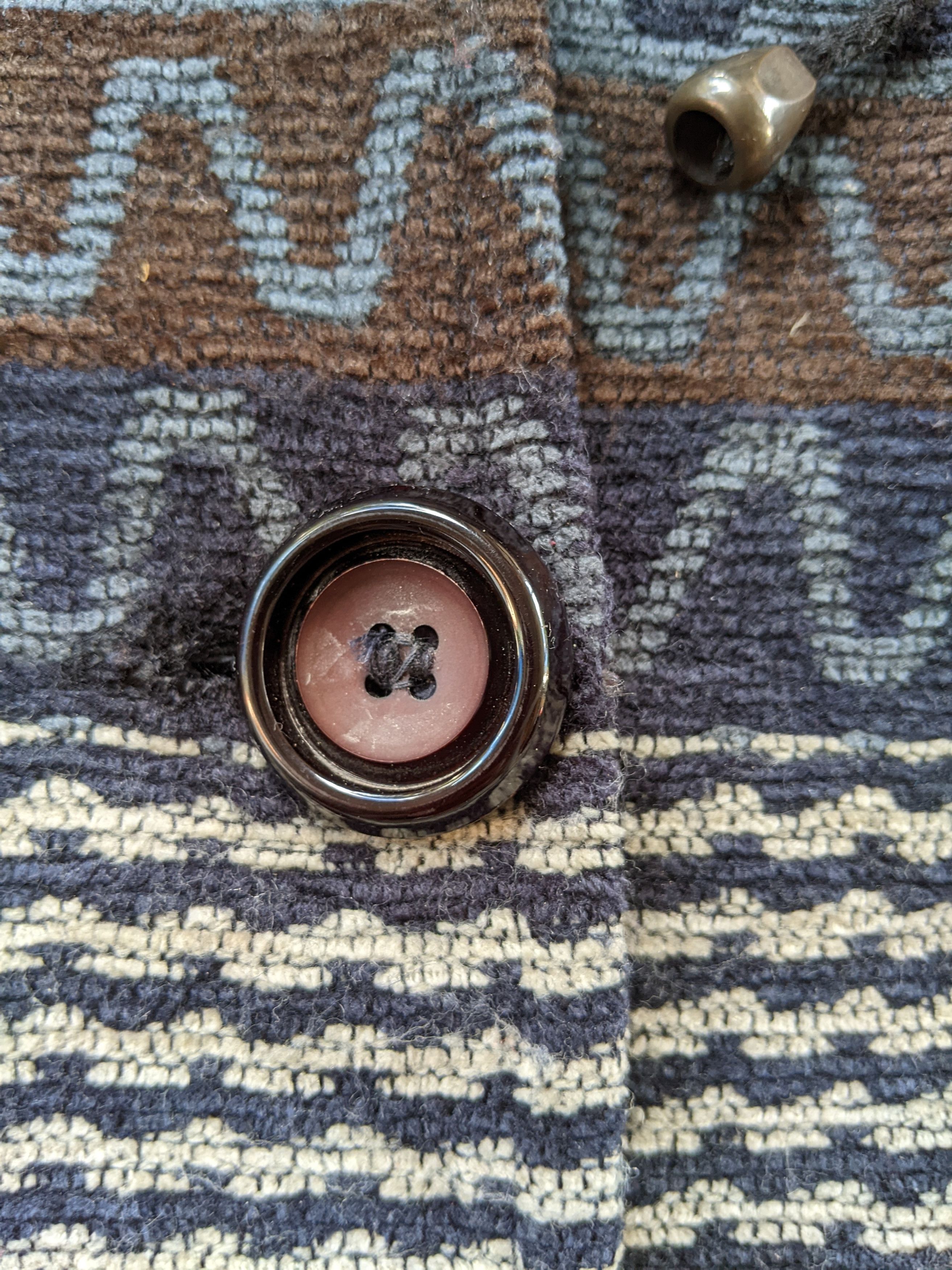Tribal Streetwear Vintage Abstract Knit Sweater Hoodie Size US L / EU 52-54 / 3 - 7 Thumbnail
