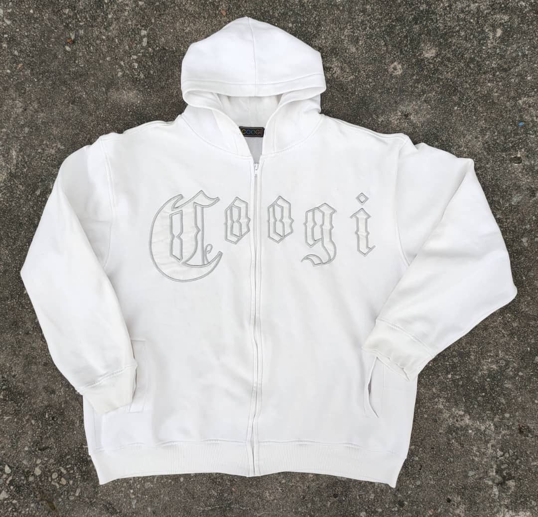 Coogi Coogi big Spell out Zipper Hoodie Size US XXL / EU 58 / 5 - 1 Thumbnail