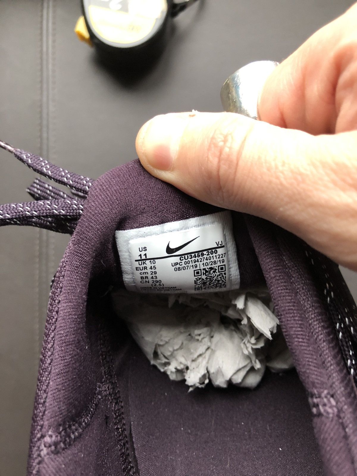 Nike × Undercover React Presto Mahogany Size US 11 / EU 44 - 9 Thumbnail