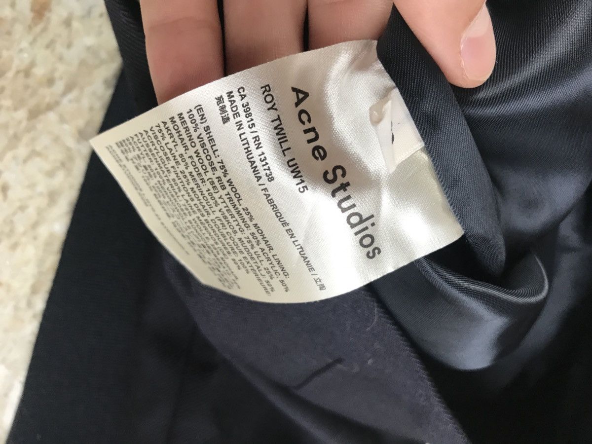 Acne Studios Roy Twill Shorts in Navy Size US 32 / EU 48 - 5 Thumbnail