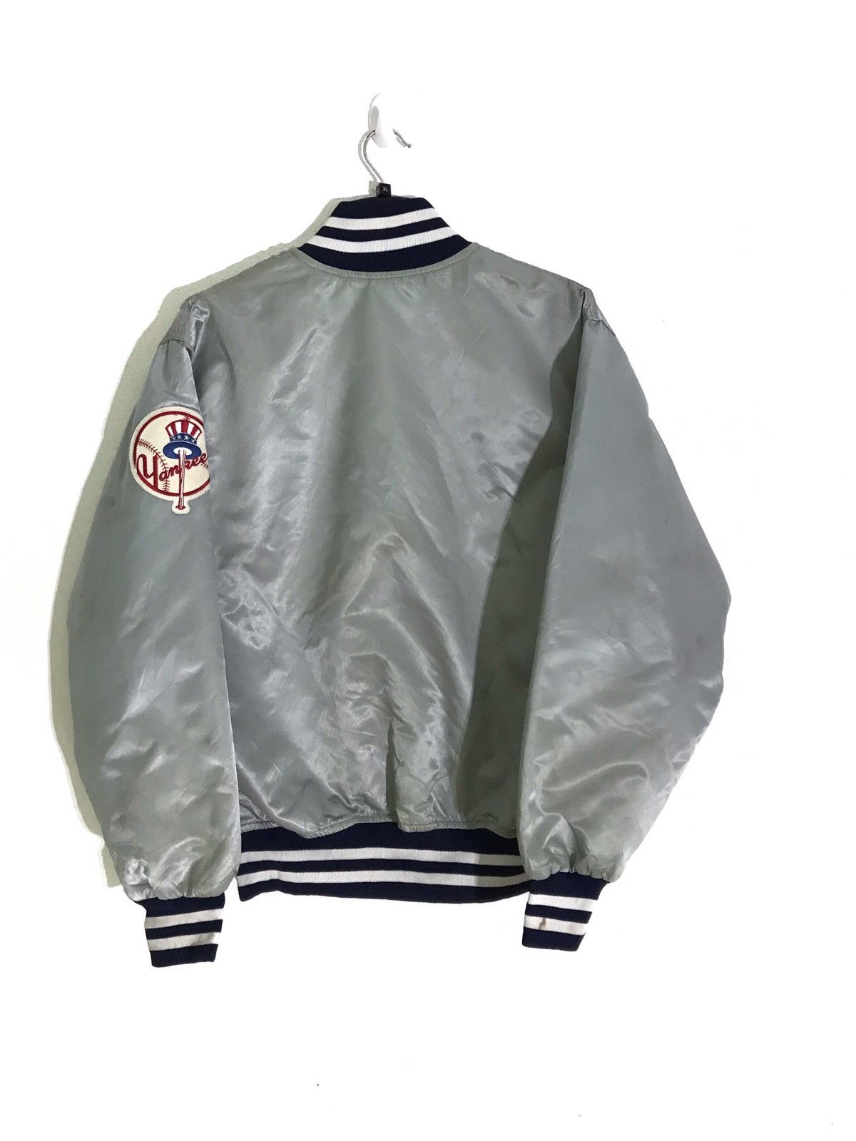 MLB × New York Yankees VINTAGE MLB NEW YORK YANKEE VARSITY JACKET Size US L / EU 52-54 / 3 - 3 Thumbnail