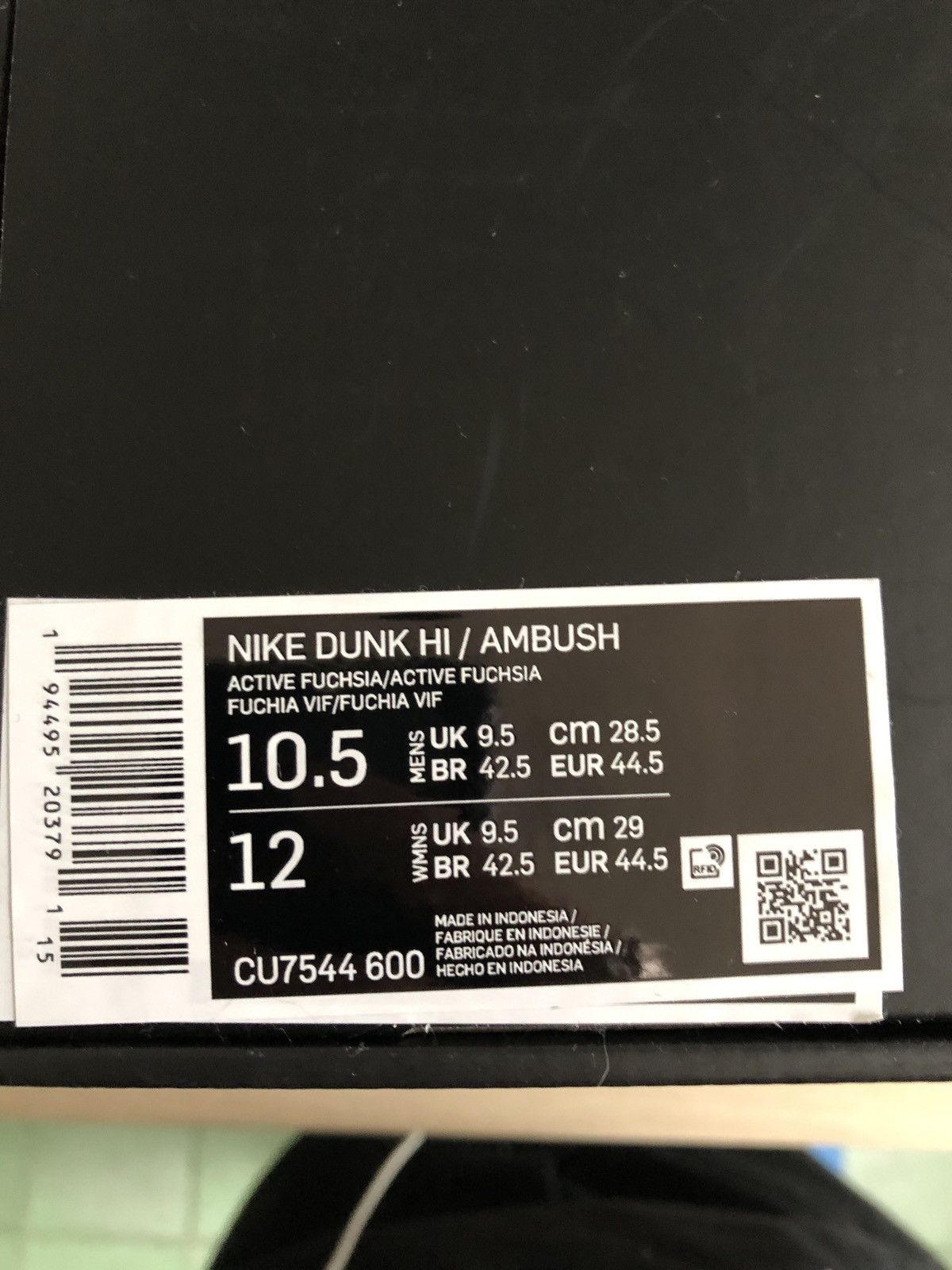 Ambush Design × Nike Nike dunk x Ambush Size US 10.5 / EU 43-44 - 7 Thumbnail
