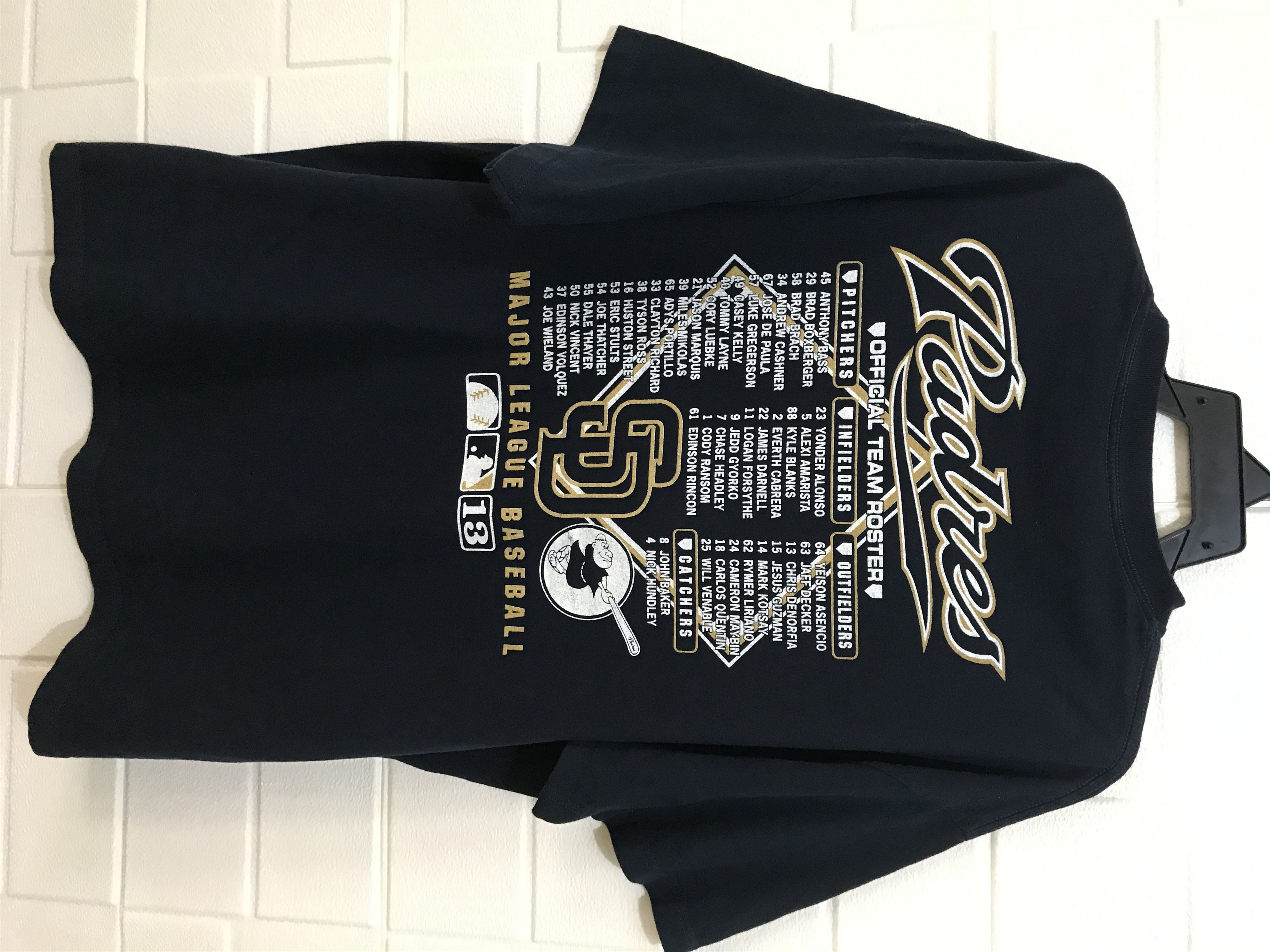 Alstyle San Diego Padres T-Shirt Size US XXL / EU 58 / 5 - 2 Thumbnail
