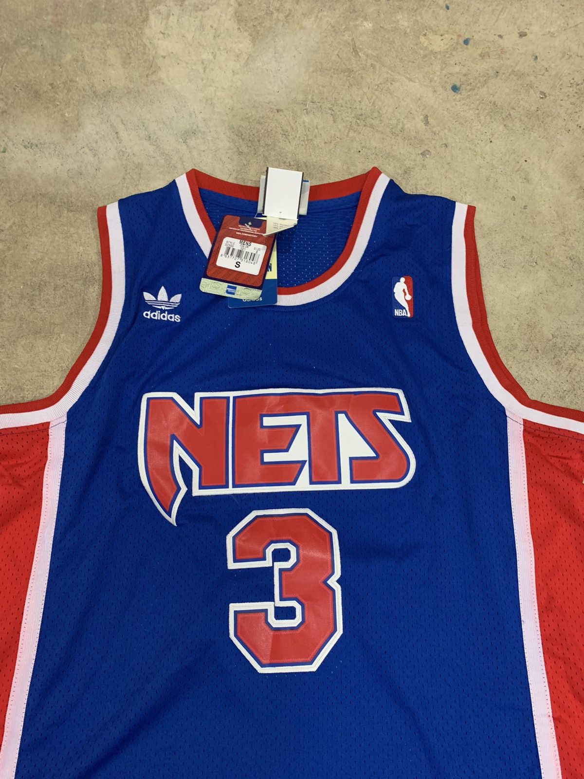 NBA × Vintage Vintage 90's RARE Drazen Petrovic New Jersey Nets Swingman Size US S / EU 44-46 / 1 - 2 Thumbnail