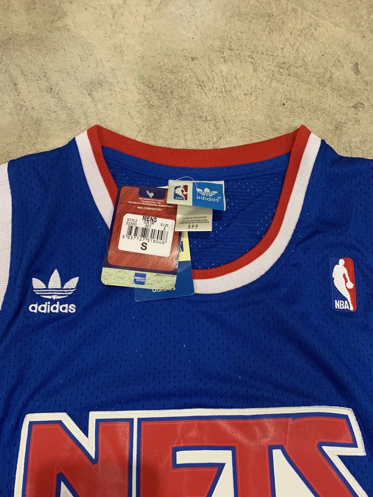 NBA × Vintage Vintage 90's RARE Drazen Petrovic New Jersey Nets Swingman Size US S / EU 44-46 / 1 - 4 Thumbnail