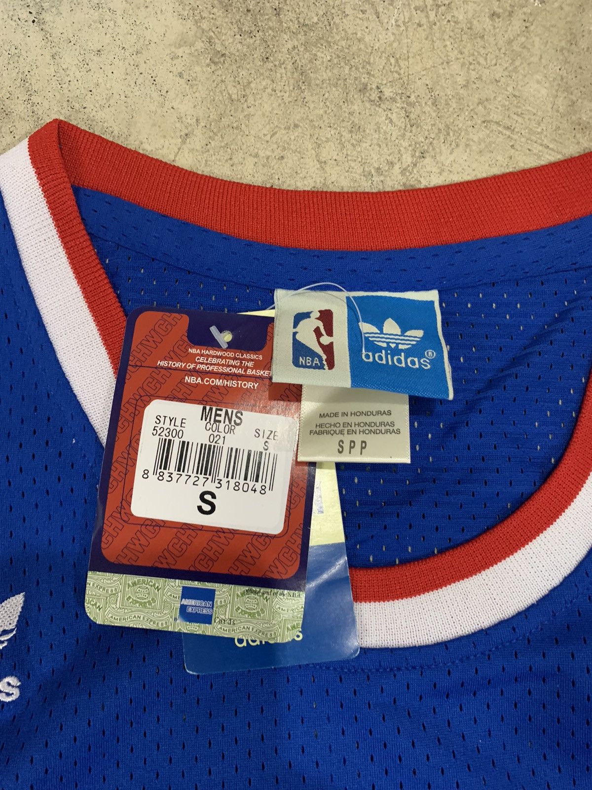 NBA × Vintage Vintage 90's RARE Drazen Petrovic New Jersey Nets Swingman Size US S / EU 44-46 / 1 - 5 Thumbnail