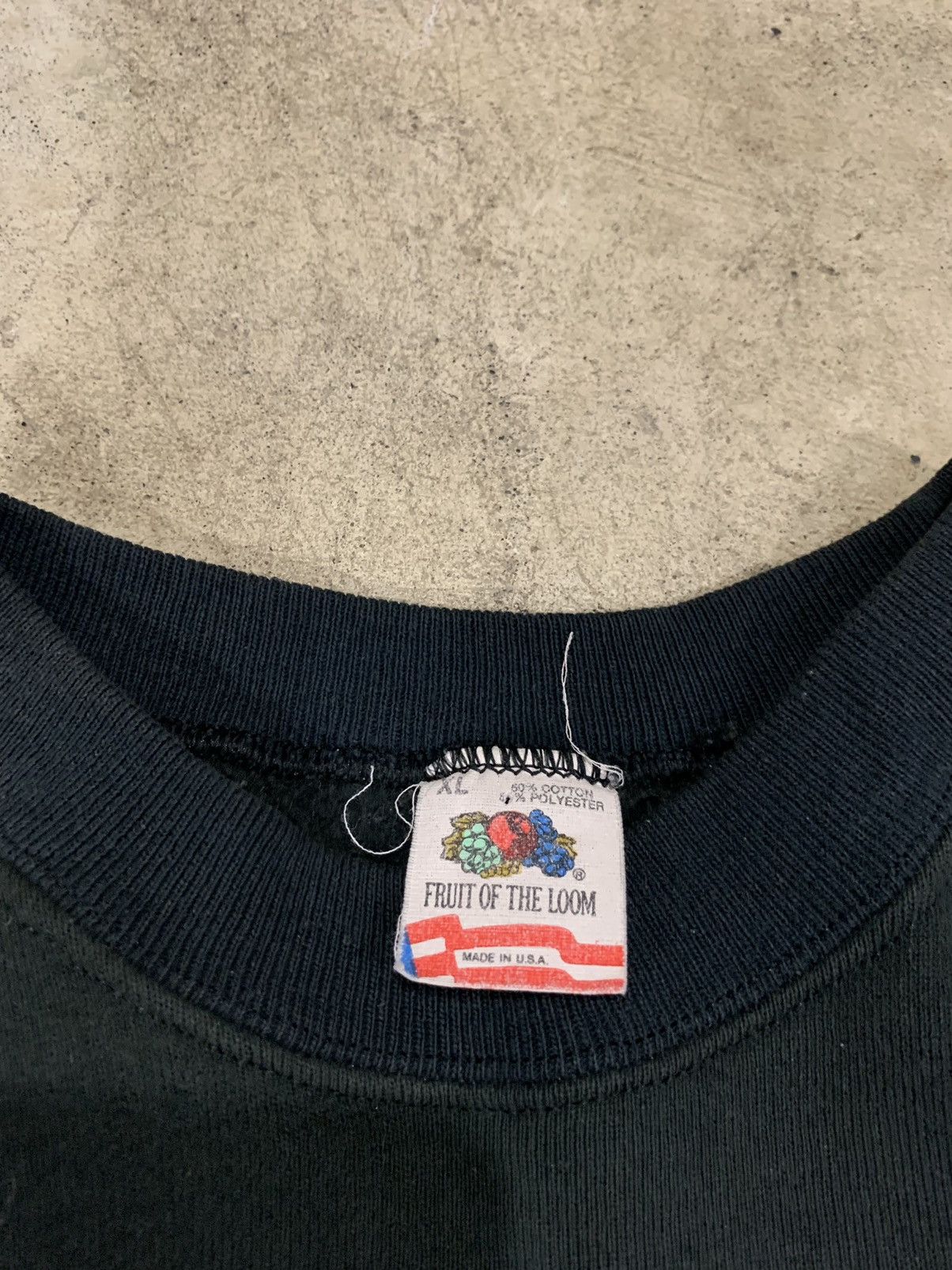 Champion × Vintage Vintage 90's Champion Fruit of the Loom Crewneck Size US XL / EU 56 / 4 - 3 Thumbnail