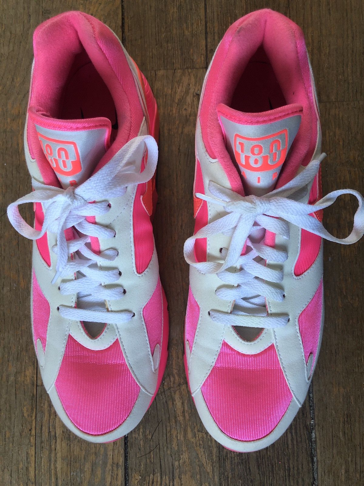 Comme des Garcons Comme des Garcons x Air Max 180 White Pink 2018 Size US 10.5 / EU 43-44 - 6 Thumbnail