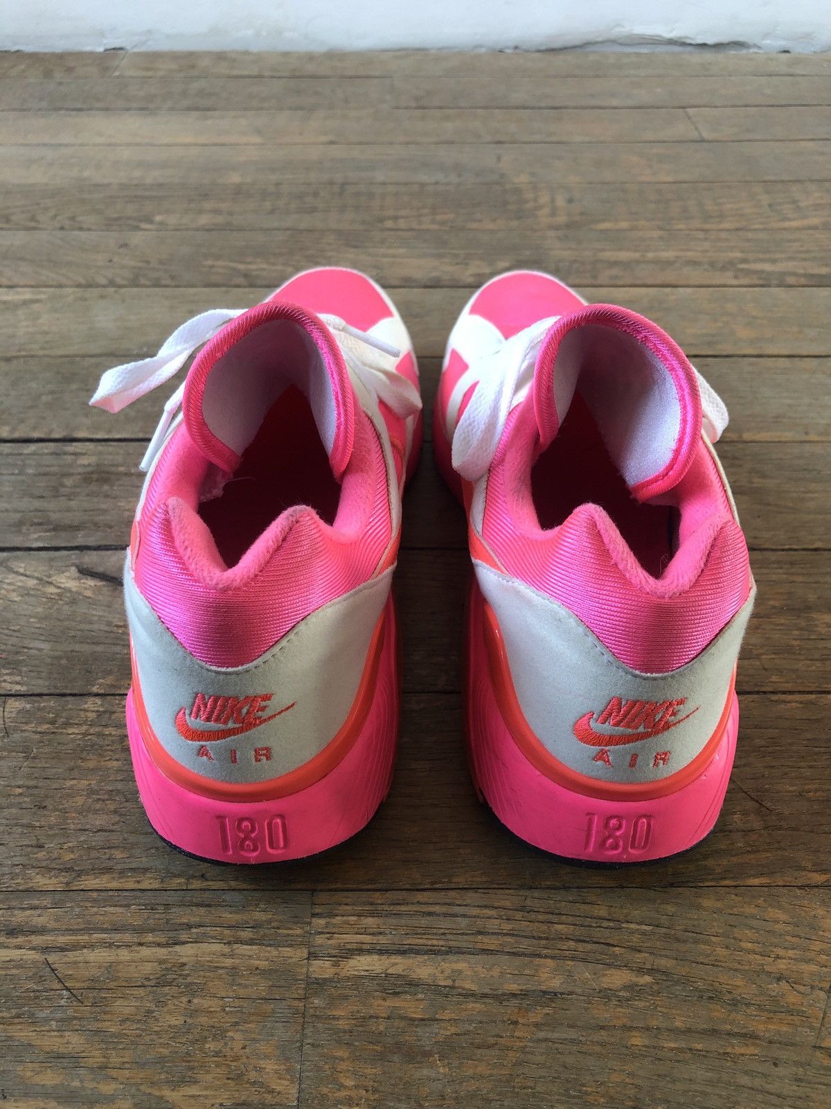Comme des Garcons Comme des Garcons x Air Max 180 White Pink 2018 Size US 10.5 / EU 43-44 - 4 Thumbnail