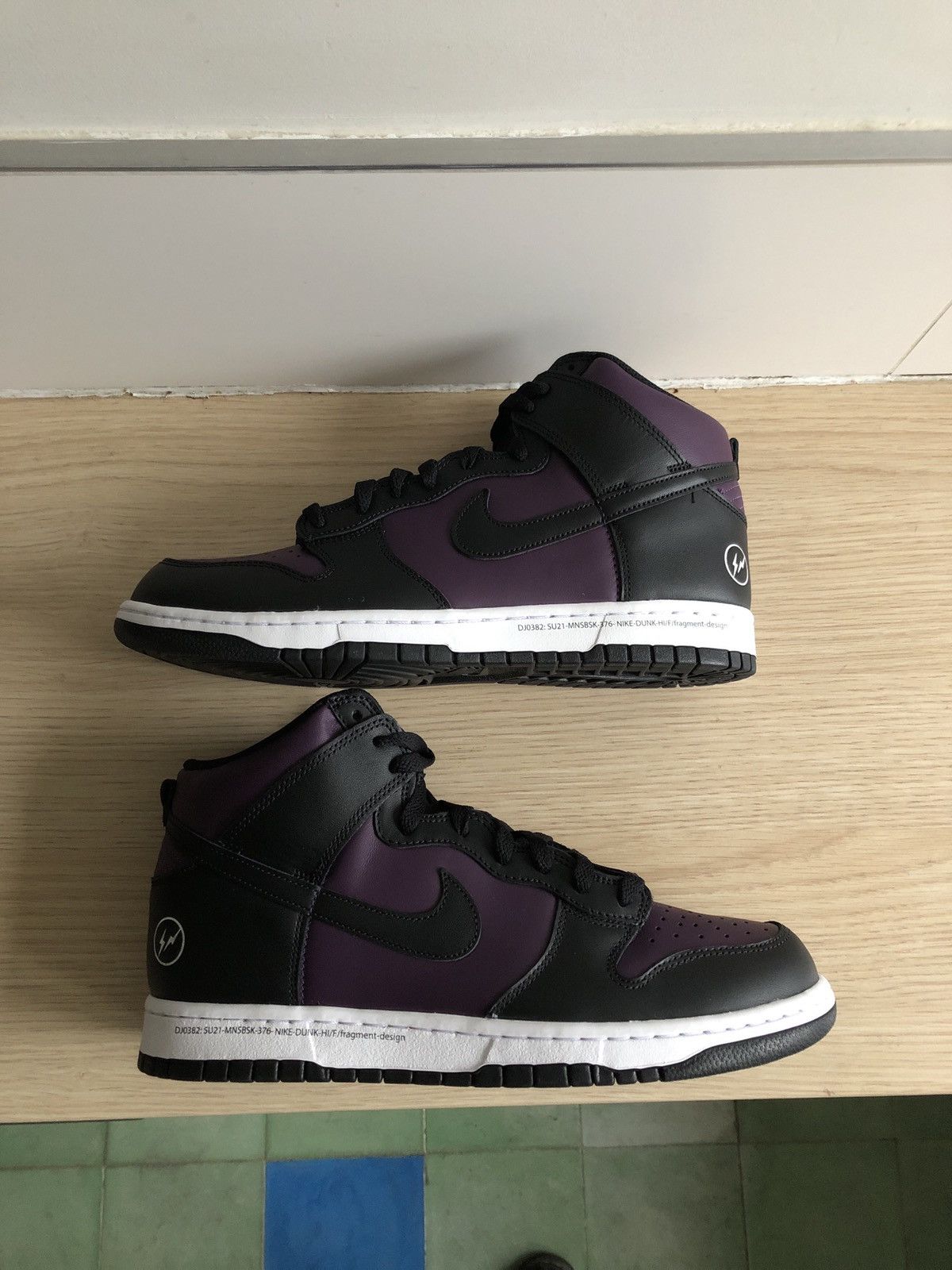 Fragment Design × Nike Nike dunk X Fragment Size US 11 / EU 44 - 1 Thumbnail