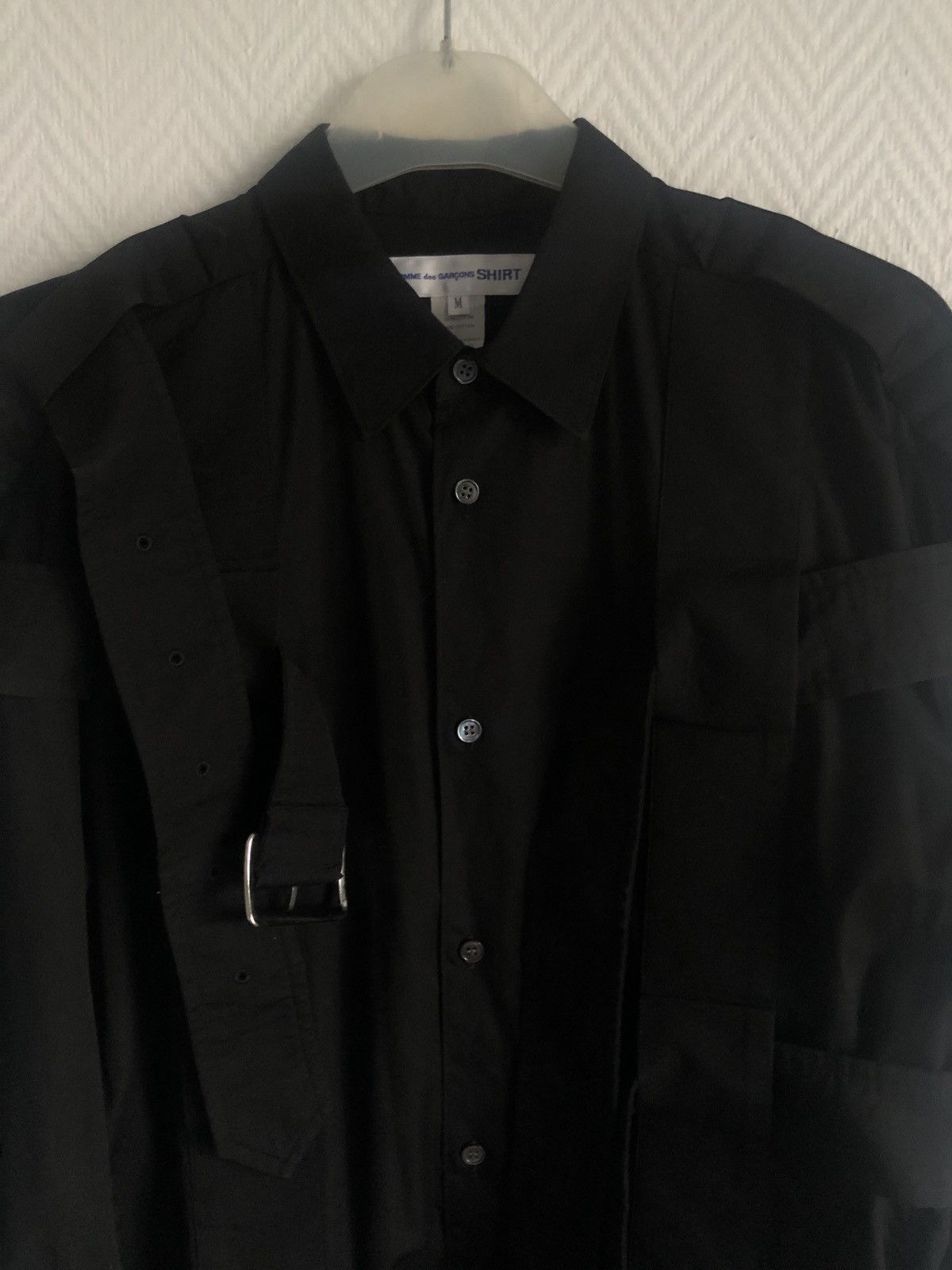 Comme des Garcons CDG bondage shirt Size US M / EU 48-50 / 2 - 2 Thumbnail