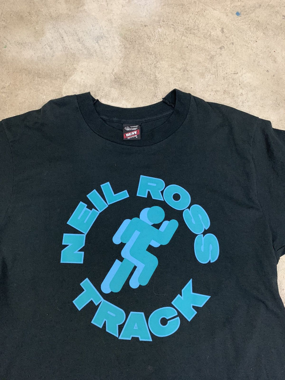 Vintage Vintage 90's Neil Ross Track Eagles Shirt Size US L / EU 52-54 / 3 - 2 Thumbnail