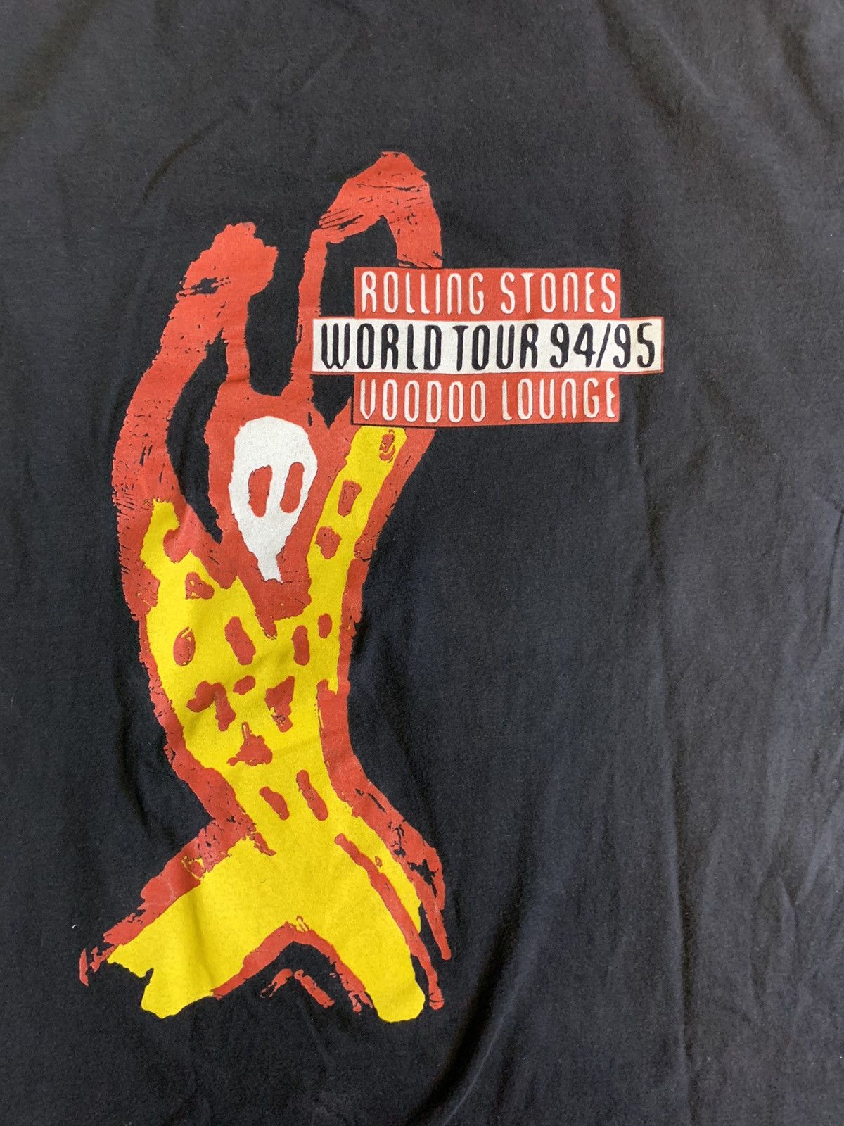 Band Tees × The Rolling Stones × Vintage Vintage 1994 Rolling Stones Voodoo Lounge World Tour Tee Size US L / EU 52-54 / 3 - 6 Thumbnail