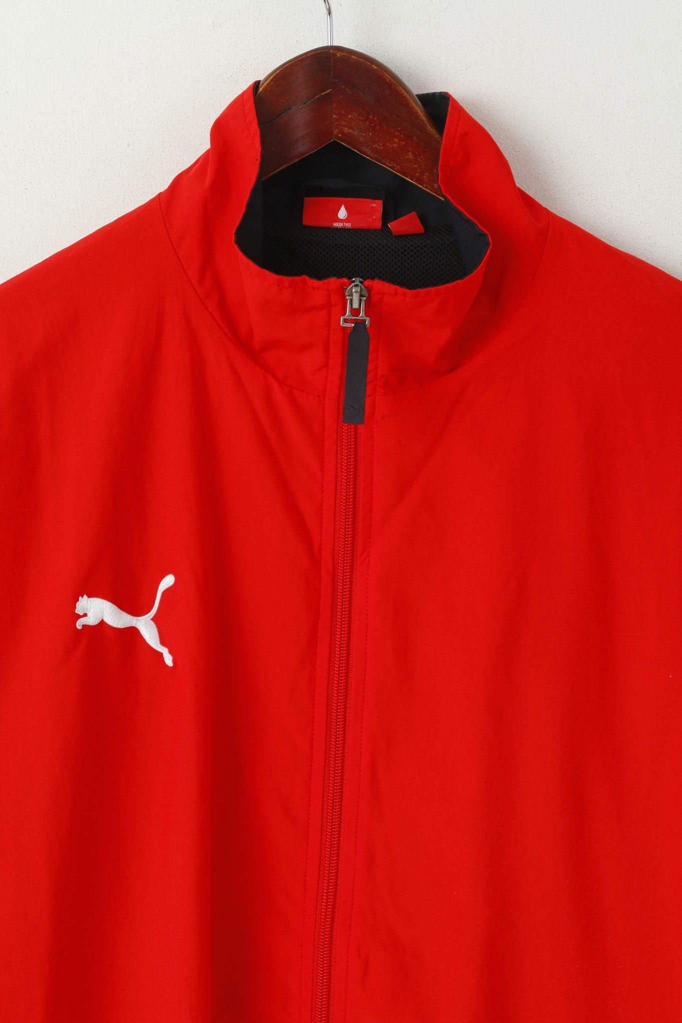 Puma Puma Men L Jacket Red Sportswear Lightweight 2002 Size US L / EU 52-54 / 3 - 2 Thumbnail