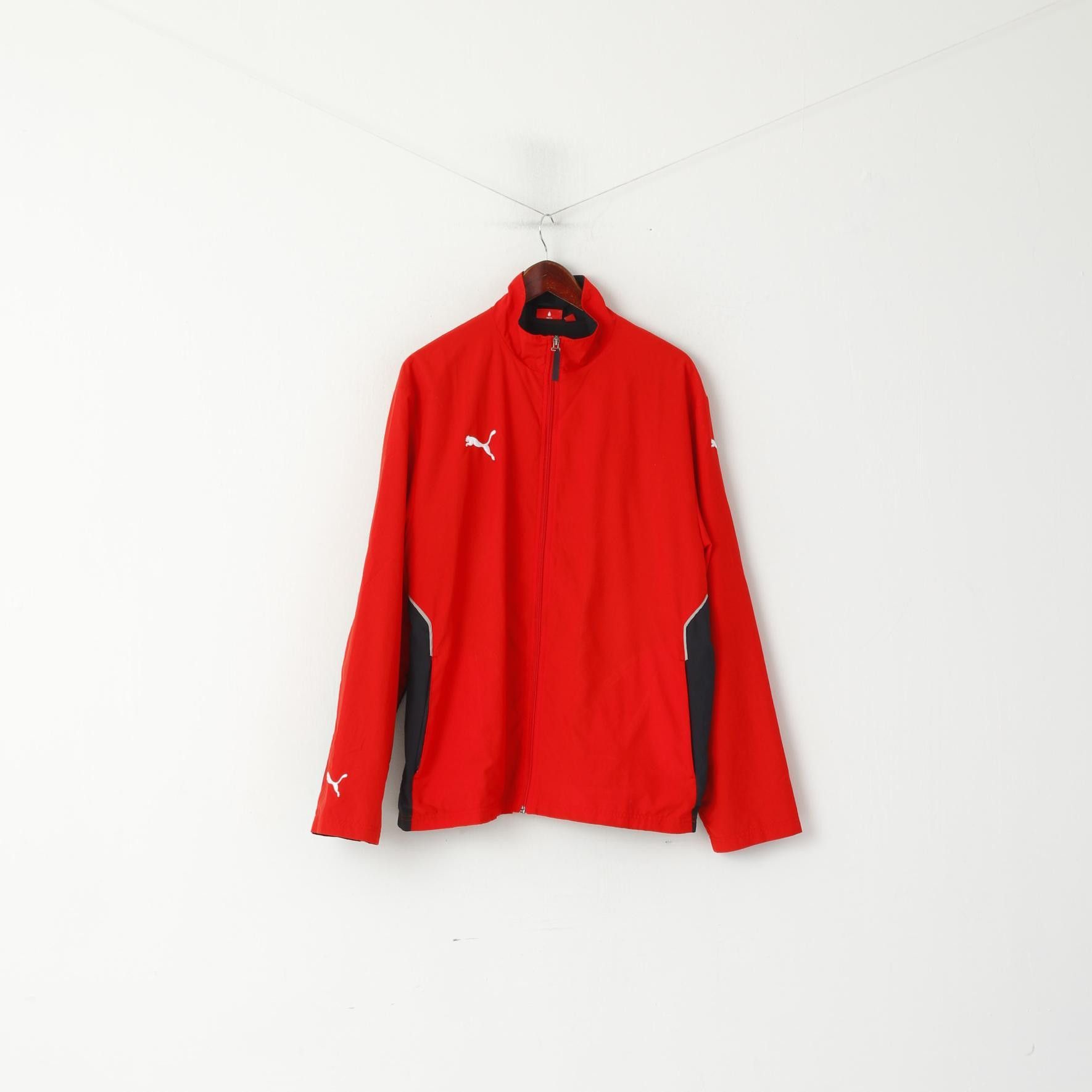 Puma Puma Men L Jacket Red Sportswear Lightweight 2002 Size US L / EU 52-54 / 3 - 1 Thumbnail
