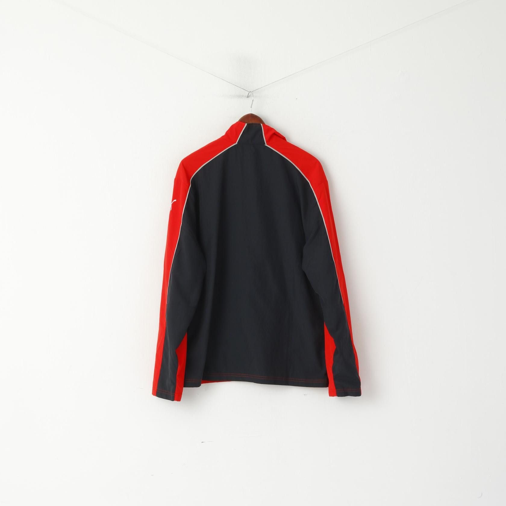 Puma Puma Men L Jacket Red Sportswear Lightweight 2002 Size US L / EU 52-54 / 3 - 6 Thumbnail