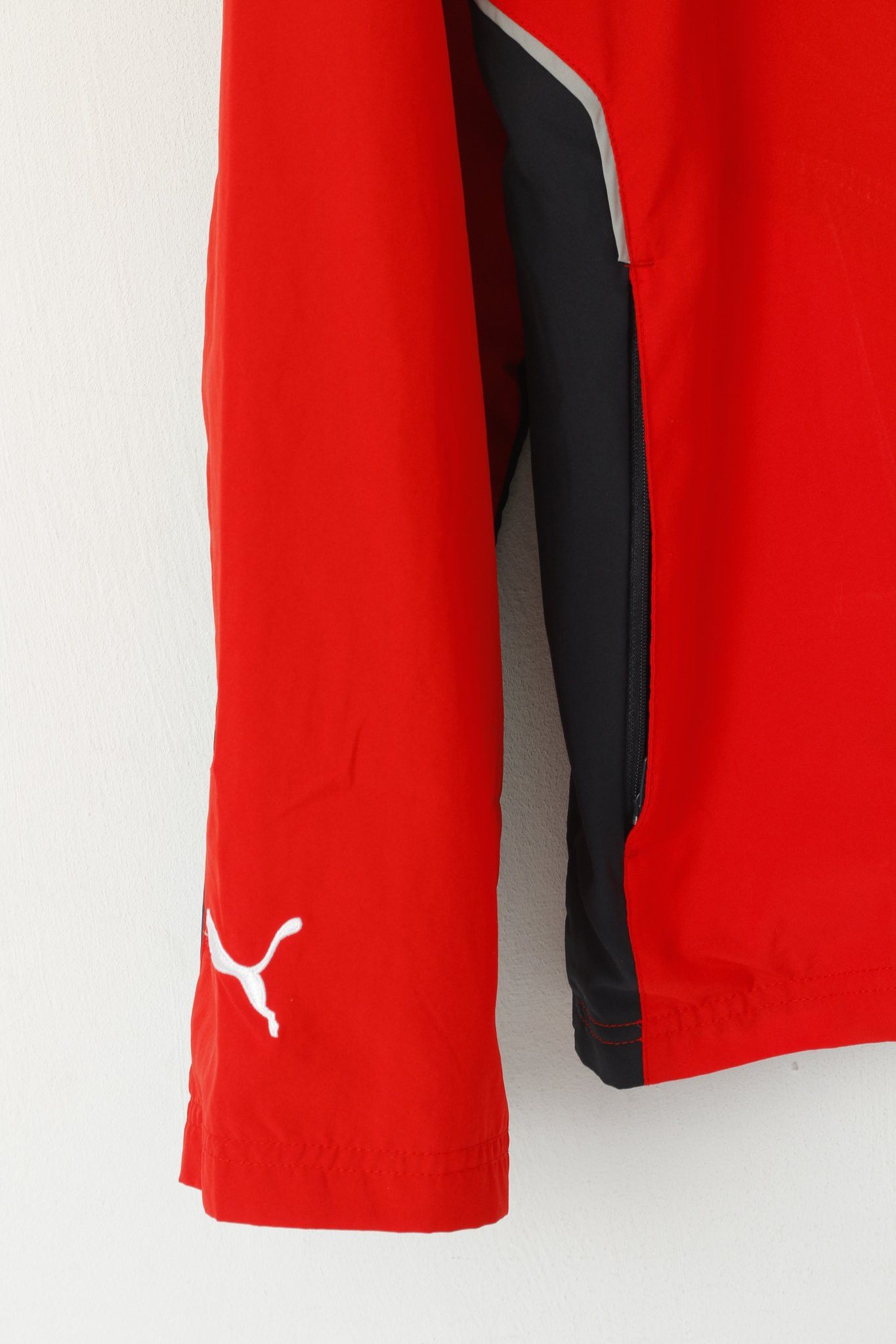 Puma Puma Men L Jacket Red Sportswear Lightweight 2002 Size US L / EU 52-54 / 3 - 3 Thumbnail