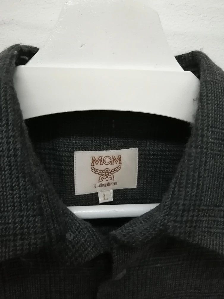 MCM MCM Checkered Shirt - Size L Size US L / EU 52-54 / 3 - 3 Thumbnail