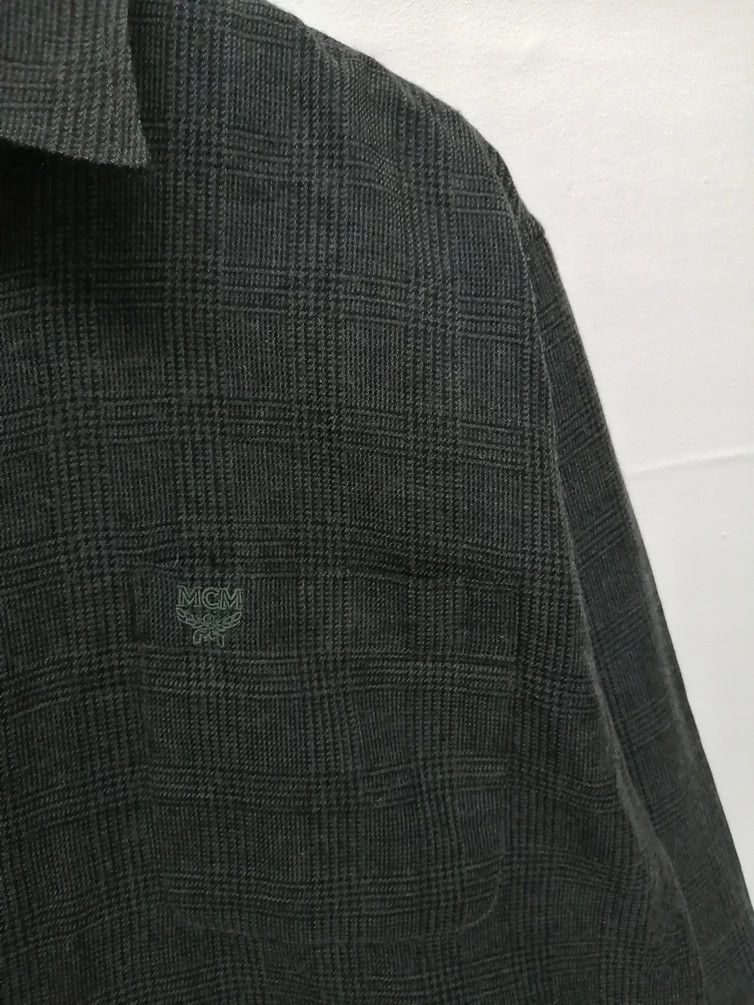 MCM MCM Checkered Shirt - Size L Size US L / EU 52-54 / 3 - 4 Thumbnail