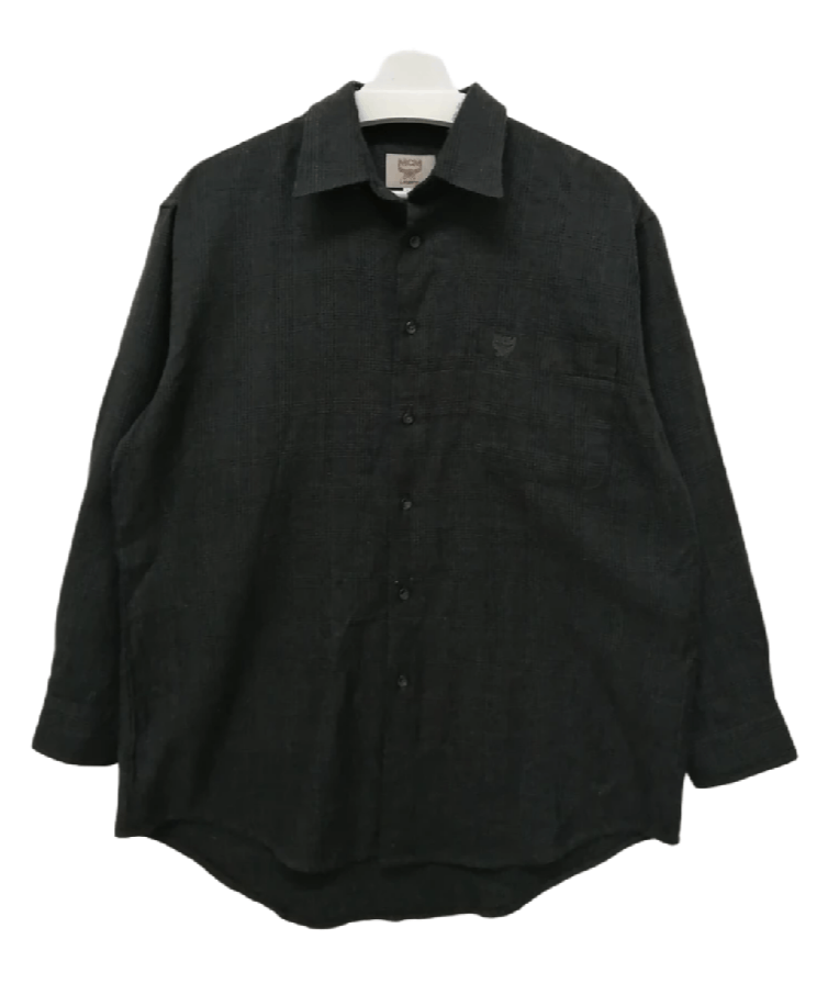 MCM MCM Checkered Shirt - Size L Size US L / EU 52-54 / 3 - 1 Thumbnail