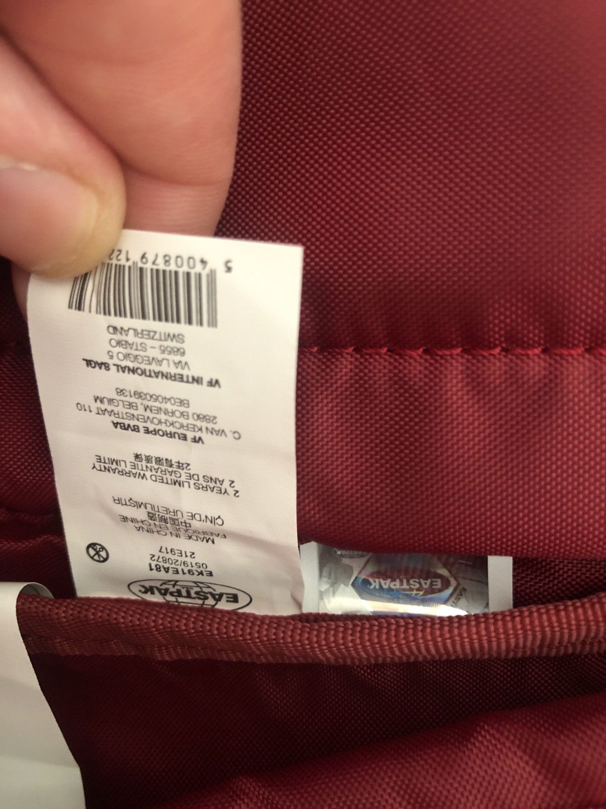 Eastpak × Raf Simons Raf Simons X Eastpak Size ONE SIZE - 6 Thumbnail