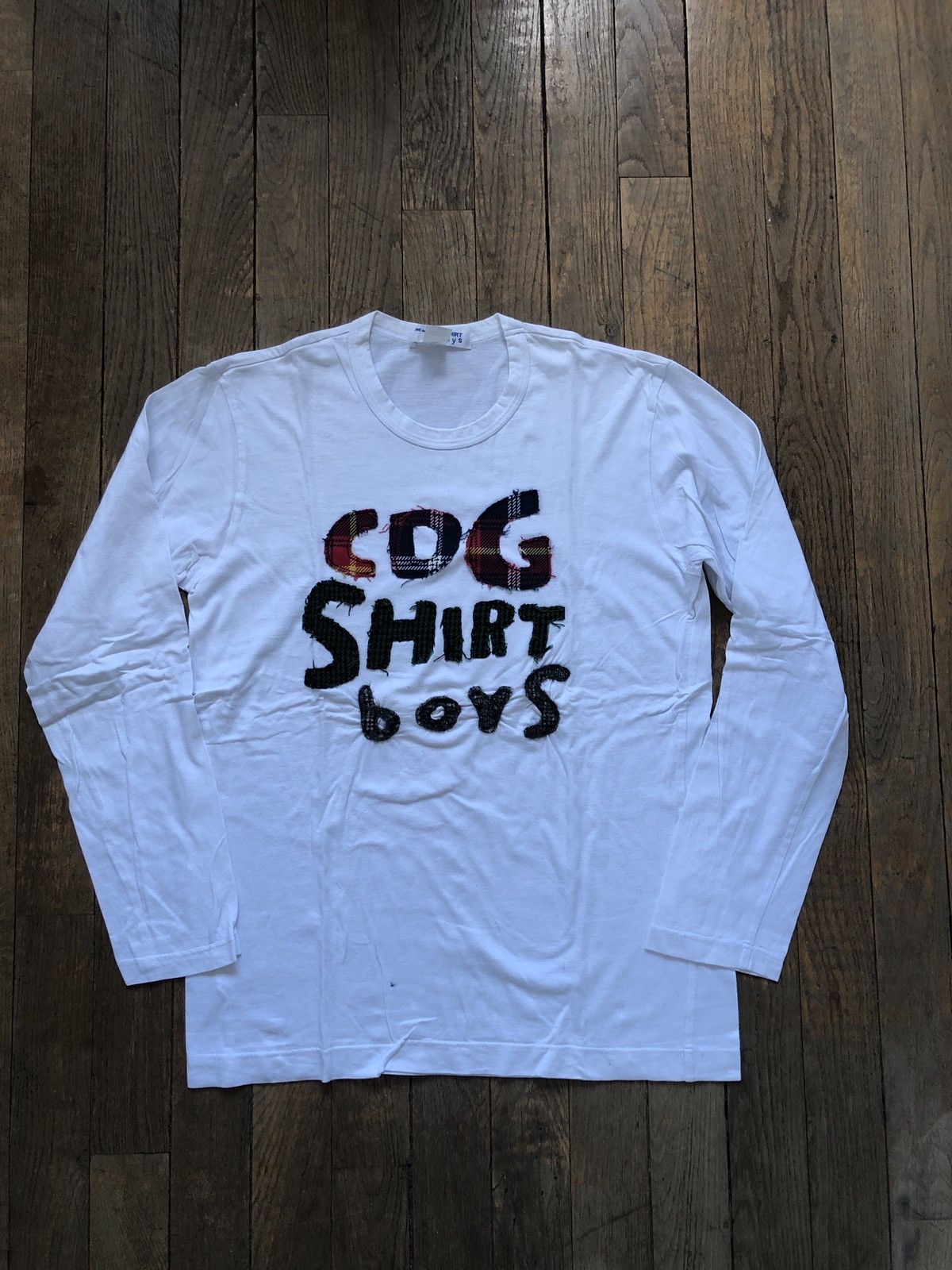 Cdg boy shirt best sale