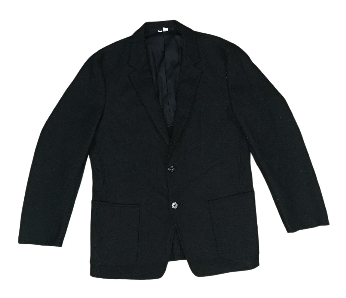 image of Christophe Lemaire x Lemaire Uniqlo Uuu Lemaire Wool Blazer in Black, Men's (Size Small)
