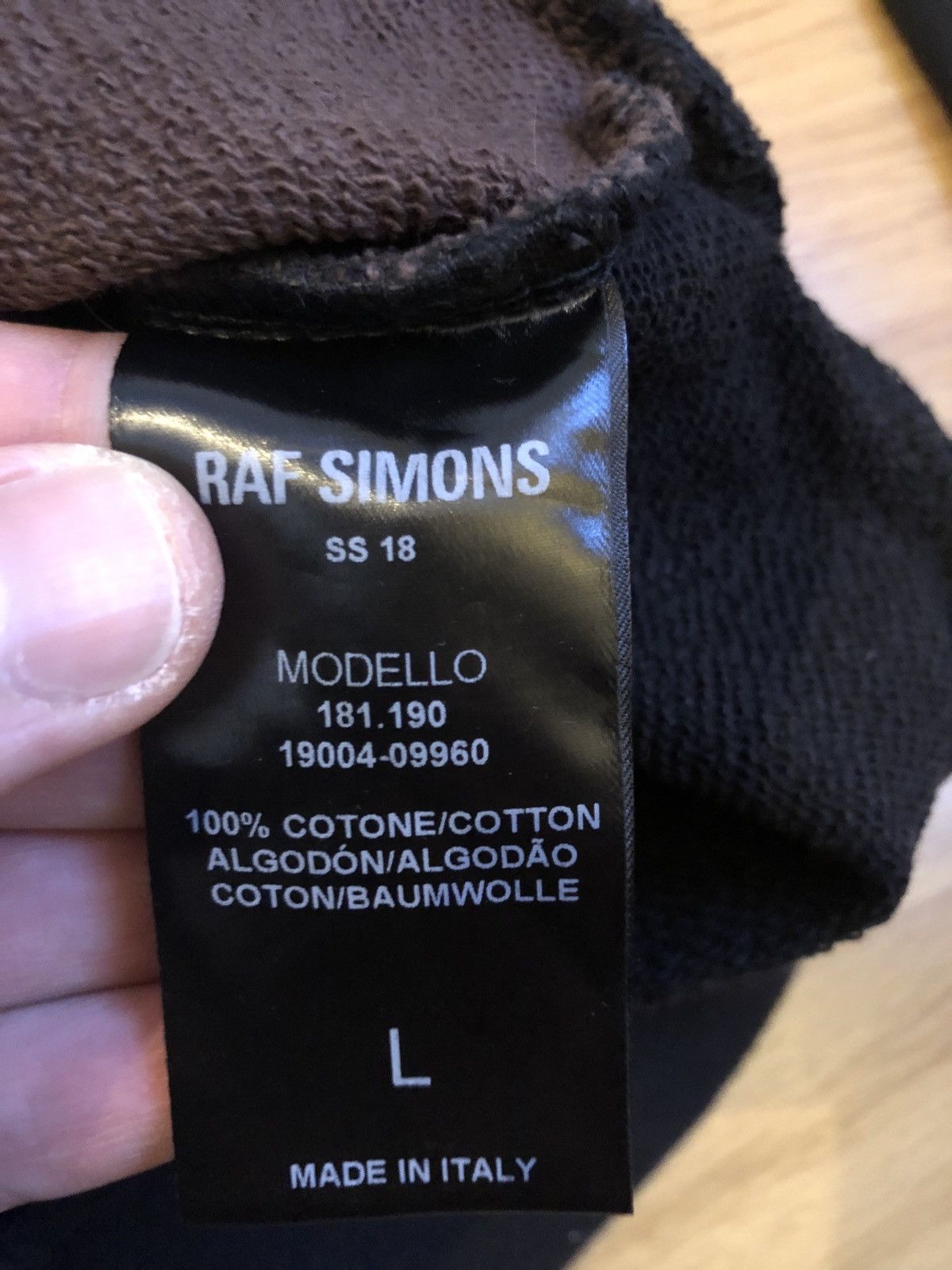 Raf Simons Raf Simons replicants sweatshirt Size US L / EU 52-54 / 3 - 5 Thumbnail