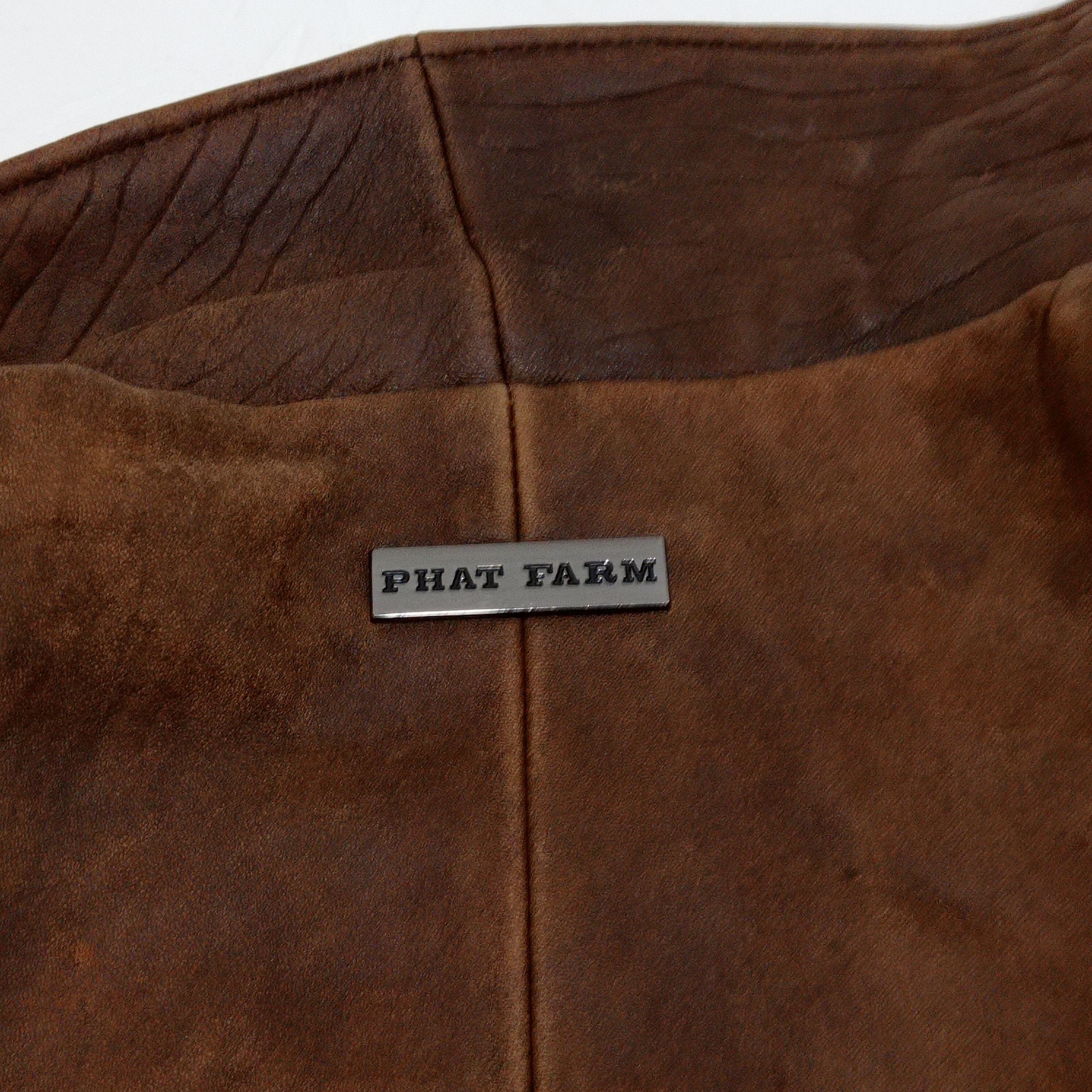 Phat Farm VINTAGE PHAT FARM GENUINE LEATHER JACKET Size US XXL / EU 58 / 5 - 12 Thumbnail