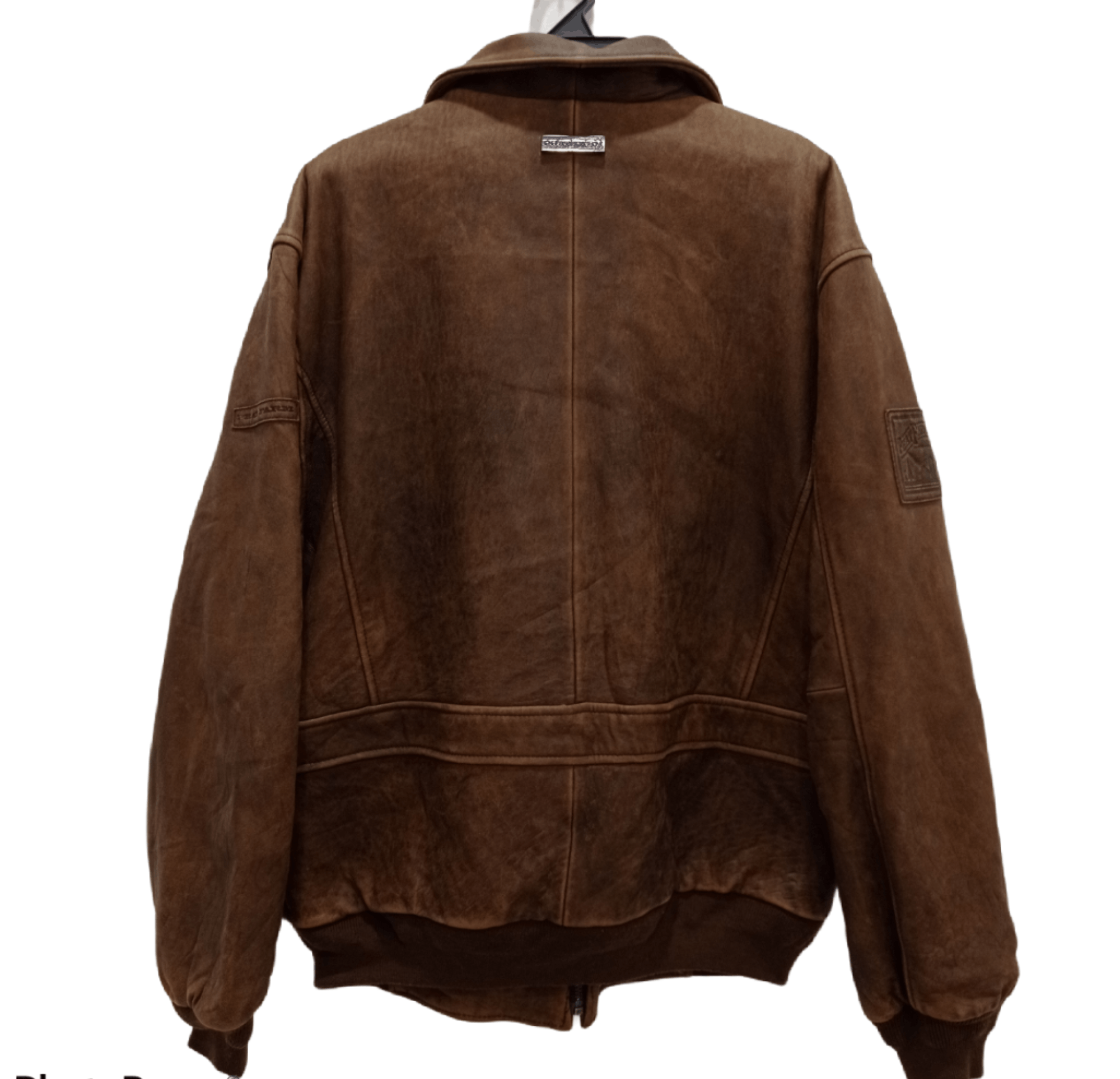 Phat Farm VINTAGE PHAT FARM GENUINE LEATHER JACKET Size US XXL / EU 58 / 5 - 2 Thumbnail
