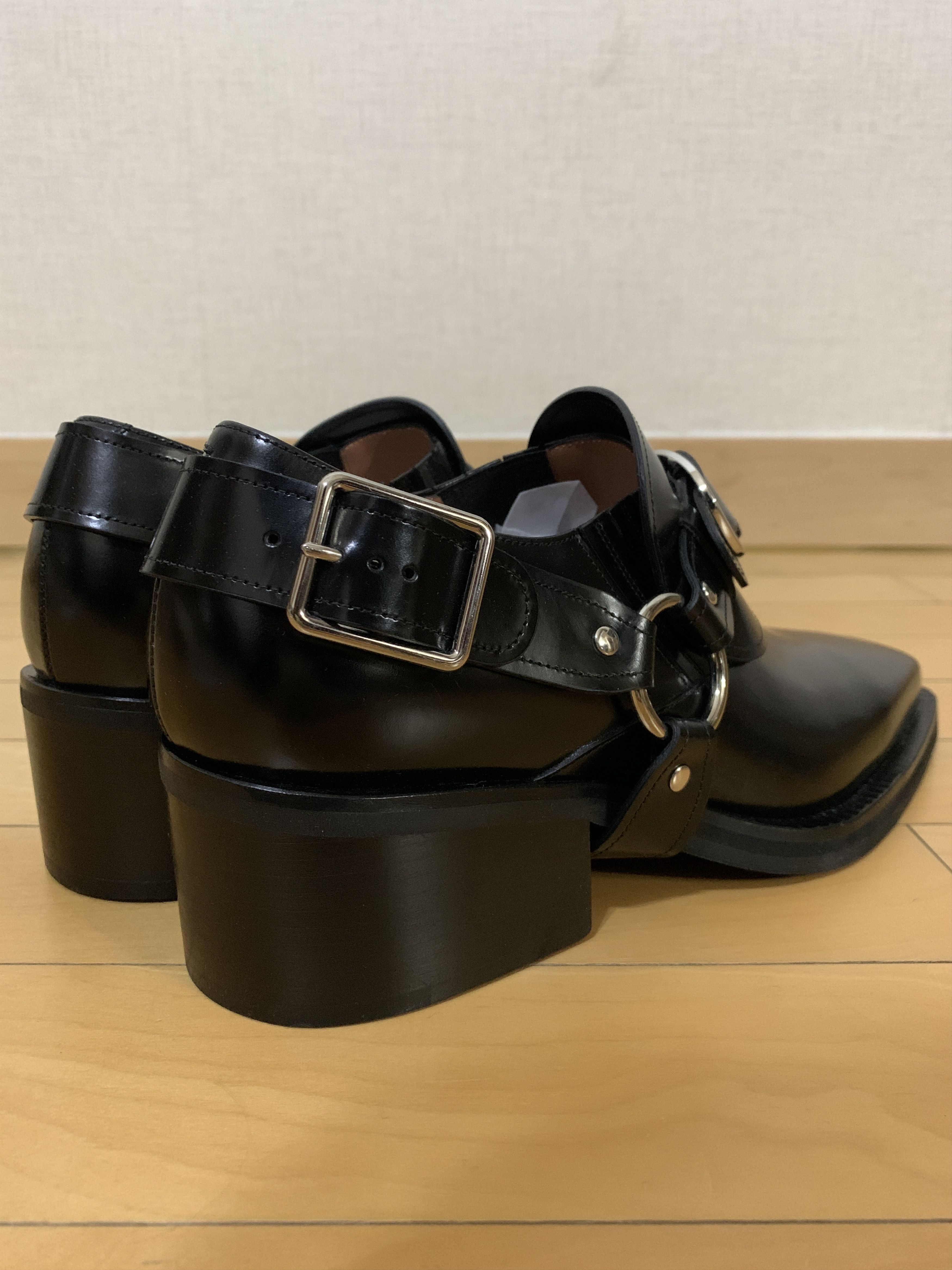 Y/Project Buckle Strap Black Loafers Size US 8 / EU 41 - 5 Thumbnail
