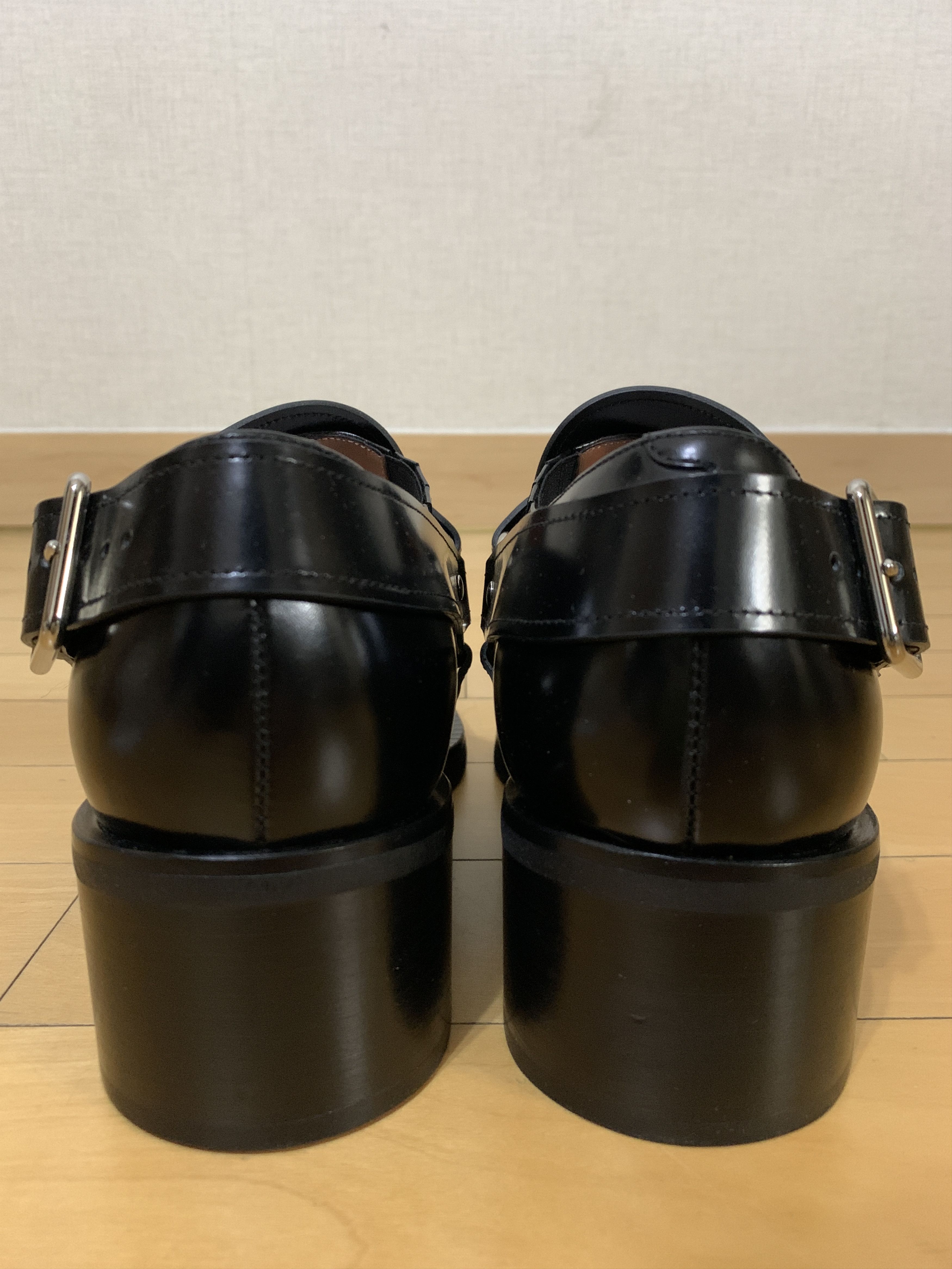 Y/Project Buckle Strap Black Loafers Size US 8 / EU 41 - 6 Thumbnail