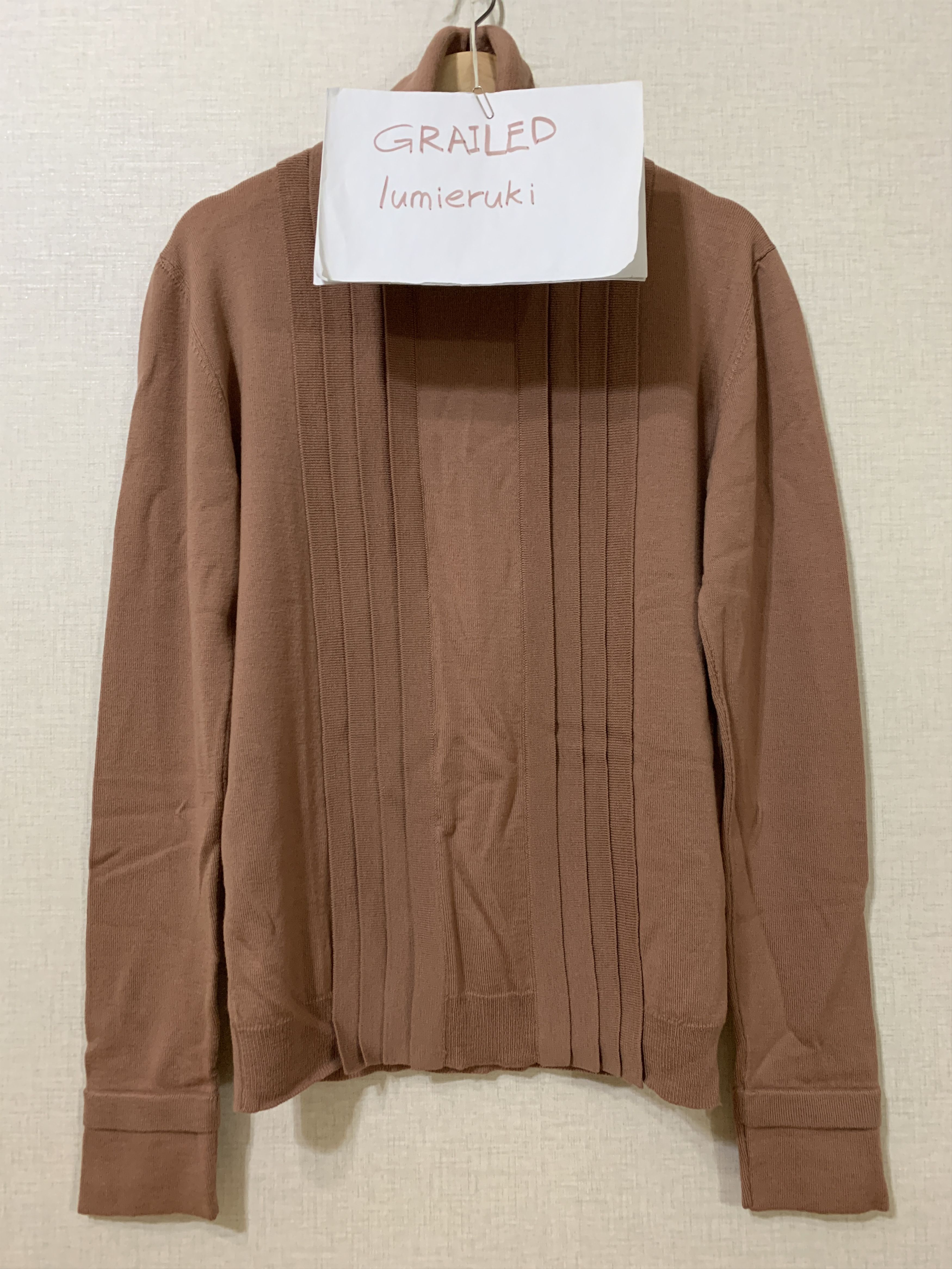 Dior Archive 05FW 'GLAM' Pintuck Detailed Knit Size US M / EU 48-50 / 2 - 2 Thumbnail