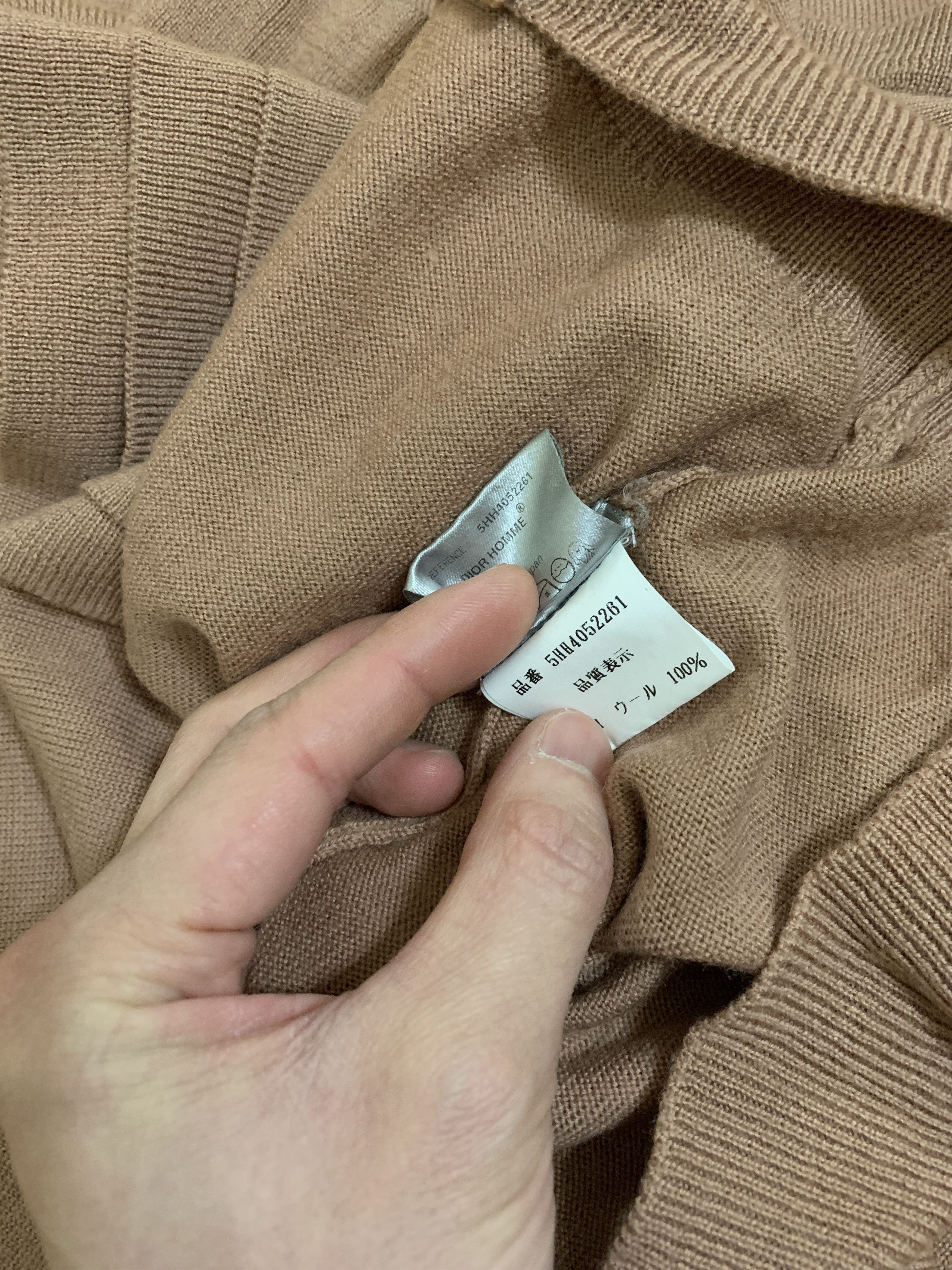 Dior Archive 05FW 'GLAM' Pintuck Detailed Knit Size US M / EU 48-50 / 2 - 11 Thumbnail
