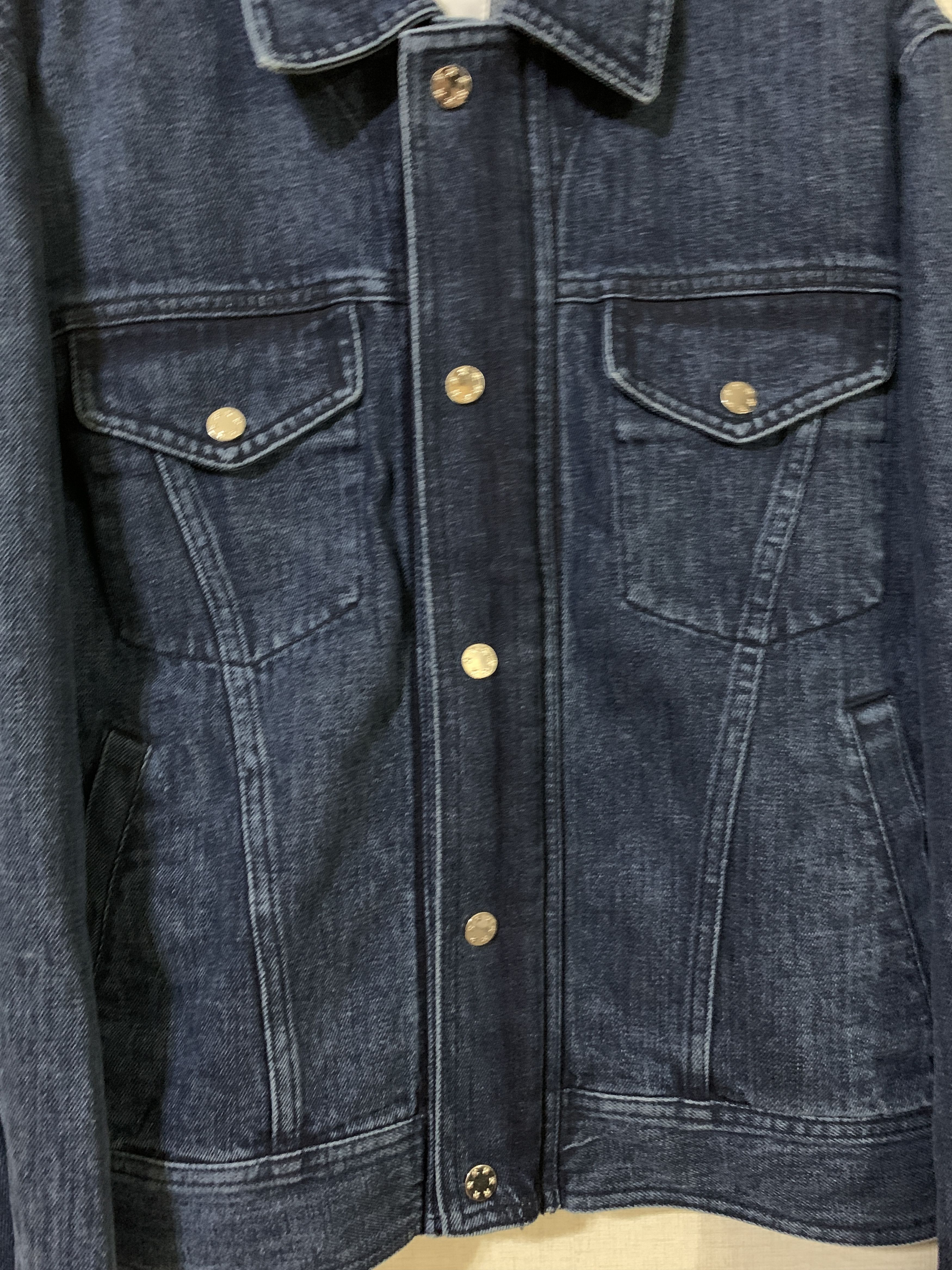 GmbH Blue Denim Trucker Jacket Bluson Size US M / EU 48-50 / 2 - 3 Thumbnail