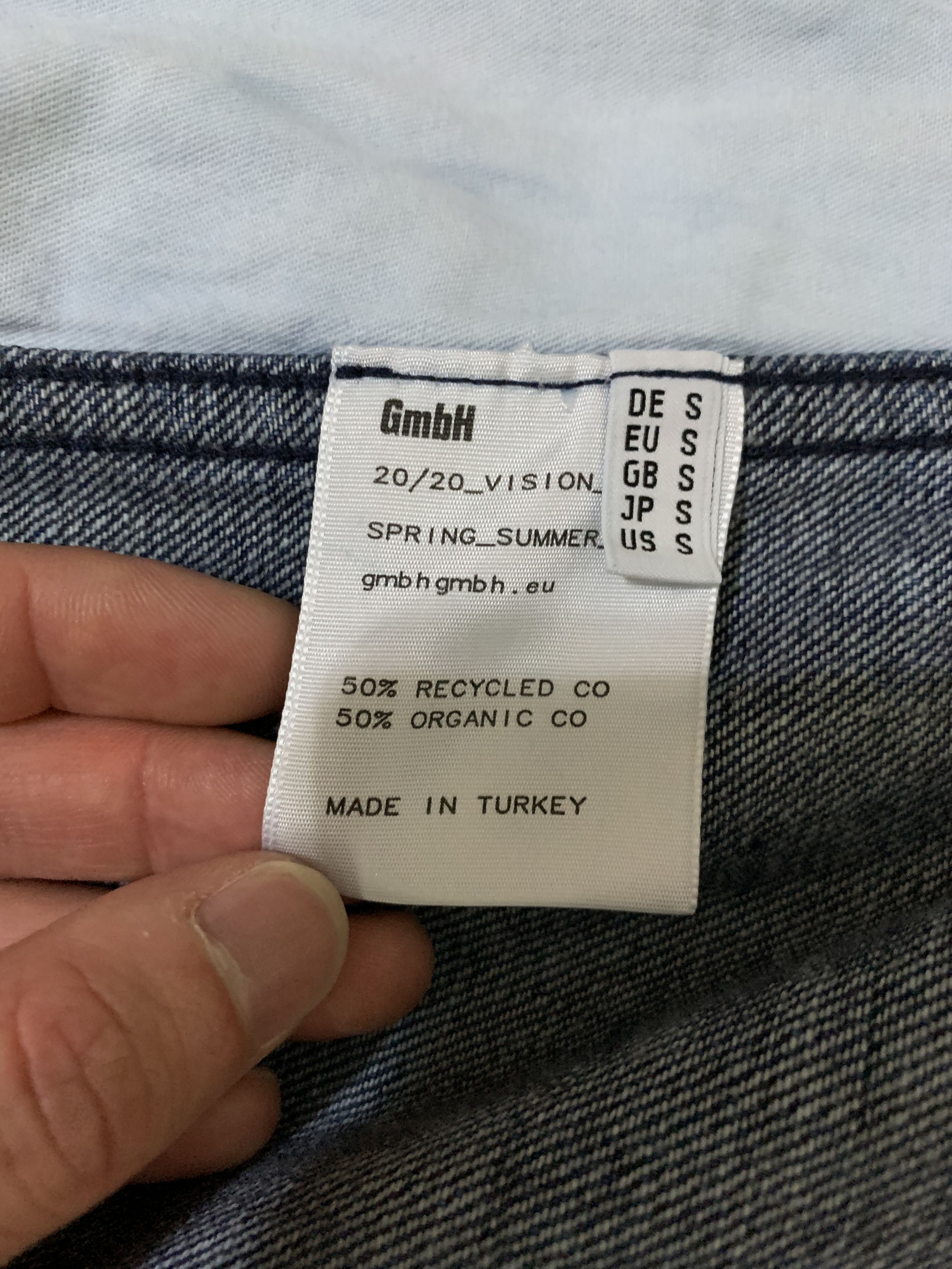 GmbH Blue Denim Trucker Jacket Bluson Size US M / EU 48-50 / 2 - 10 Thumbnail