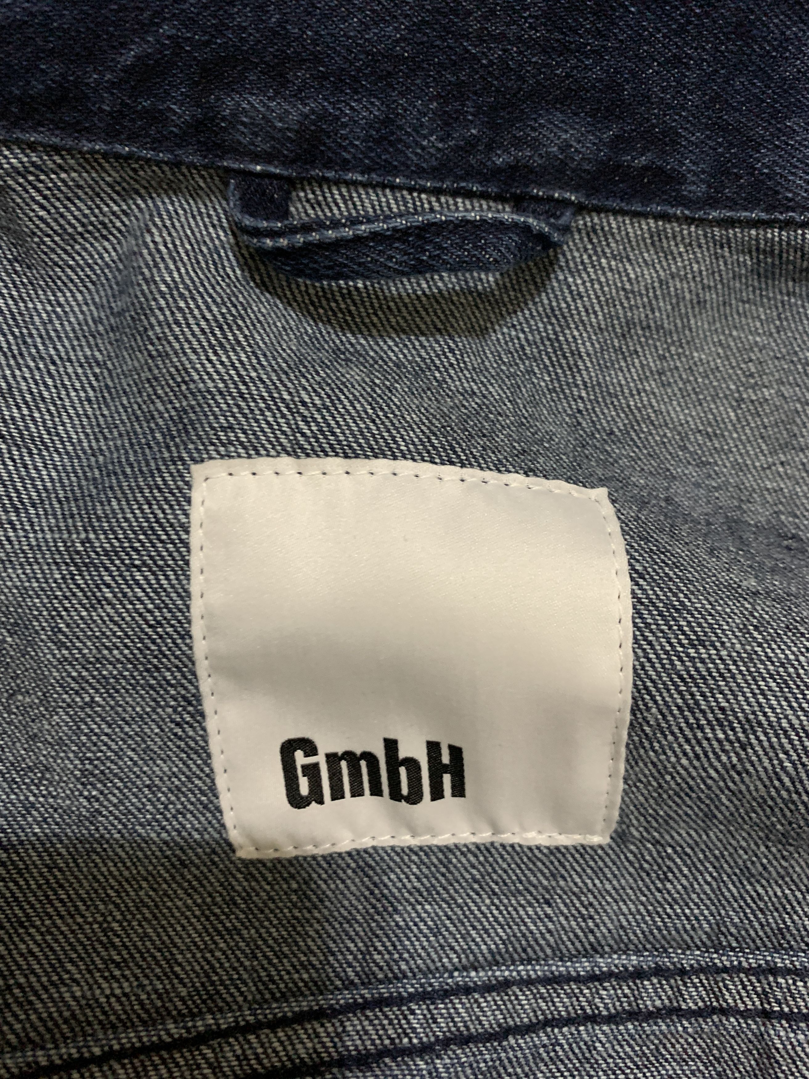 GmbH Blue Denim Trucker Jacket Bluson Size US M / EU 48-50 / 2 - 9 Thumbnail