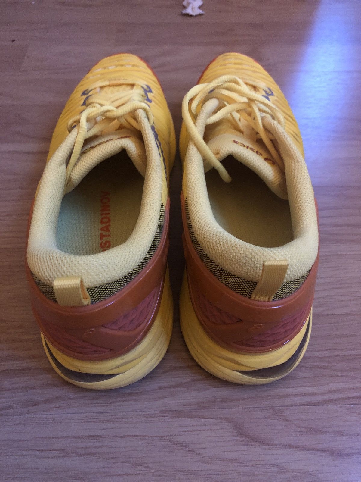 Asics × Kiko Kostadinov Kiko Kostadinov x Gel Delva 1 Low Tai-Chi Yellow Size US 11 / EU 44 - 6 Thumbnail