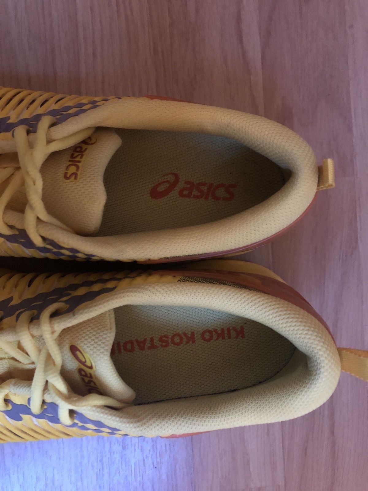 Asics × Kiko Kostadinov Kiko Kostadinov x Gel Delva 1 Low Tai-Chi Yellow Size US 11 / EU 44 - 4 Thumbnail