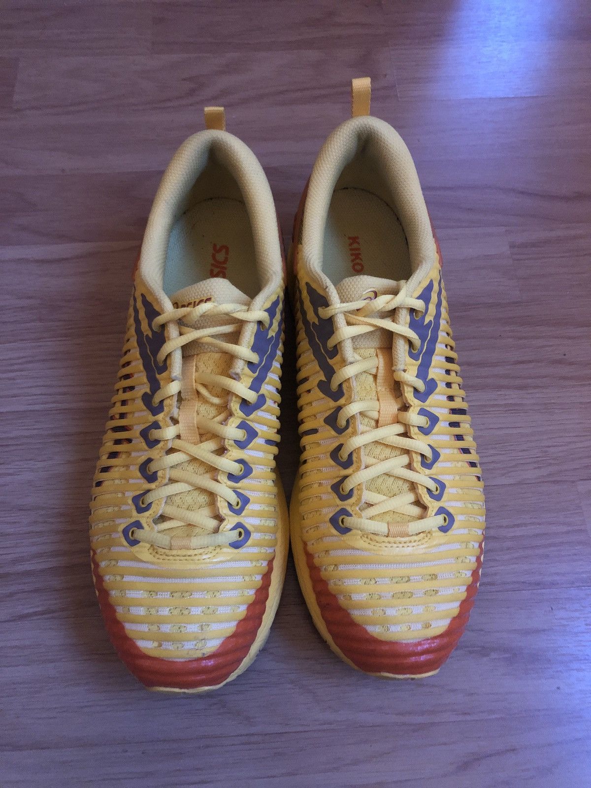 Asics × Kiko Kostadinov Kiko Kostadinov x Gel Delva 1 Low Tai-Chi Yellow Size US 11 / EU 44 - 3 Thumbnail