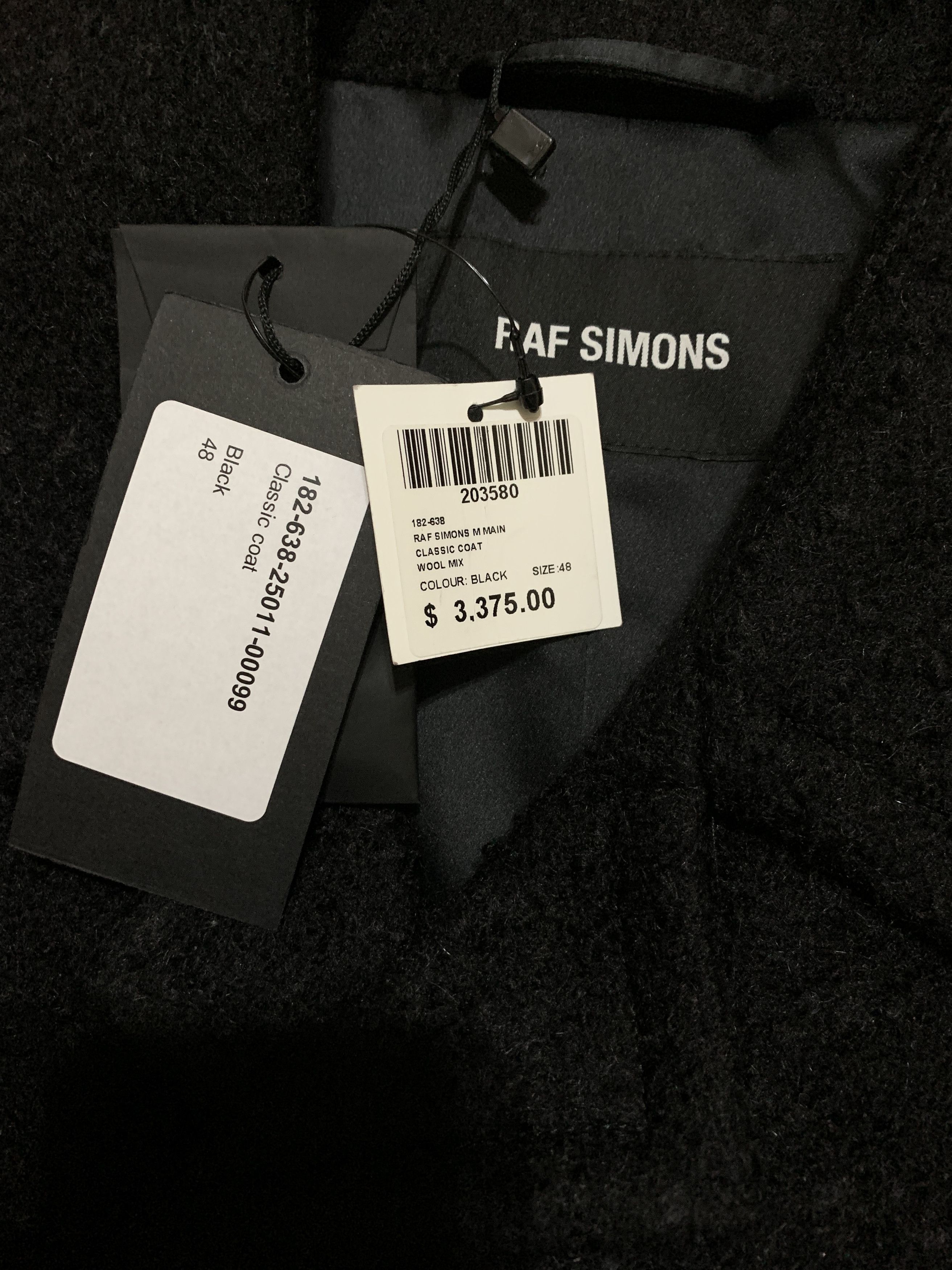 Raf Simons 18FW Wool Mix Main Classic Coat Size US L / EU 52-54 / 3 - 7 Thumbnail