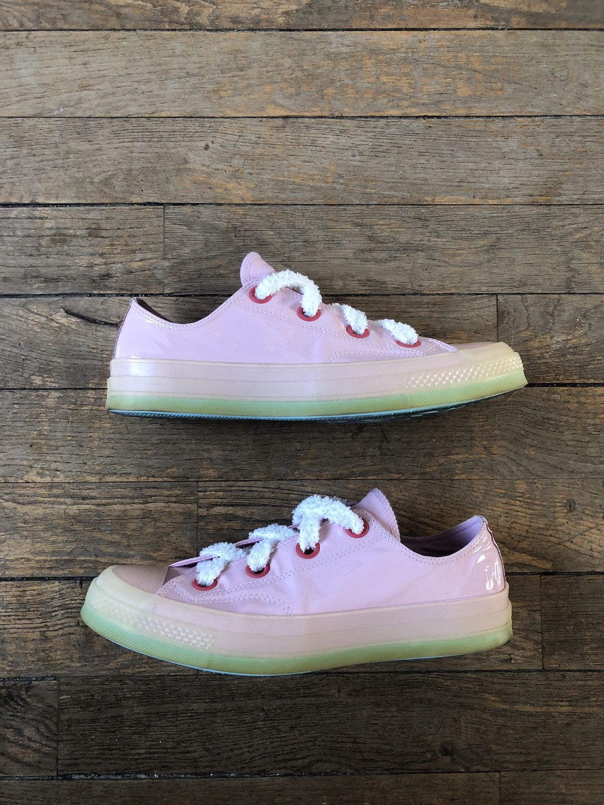 image of Converse x J W Anderson J.w. Anderson X Chuck 70 Low Top Toy 2018 Shoes in Pink, Men's (Size 10)