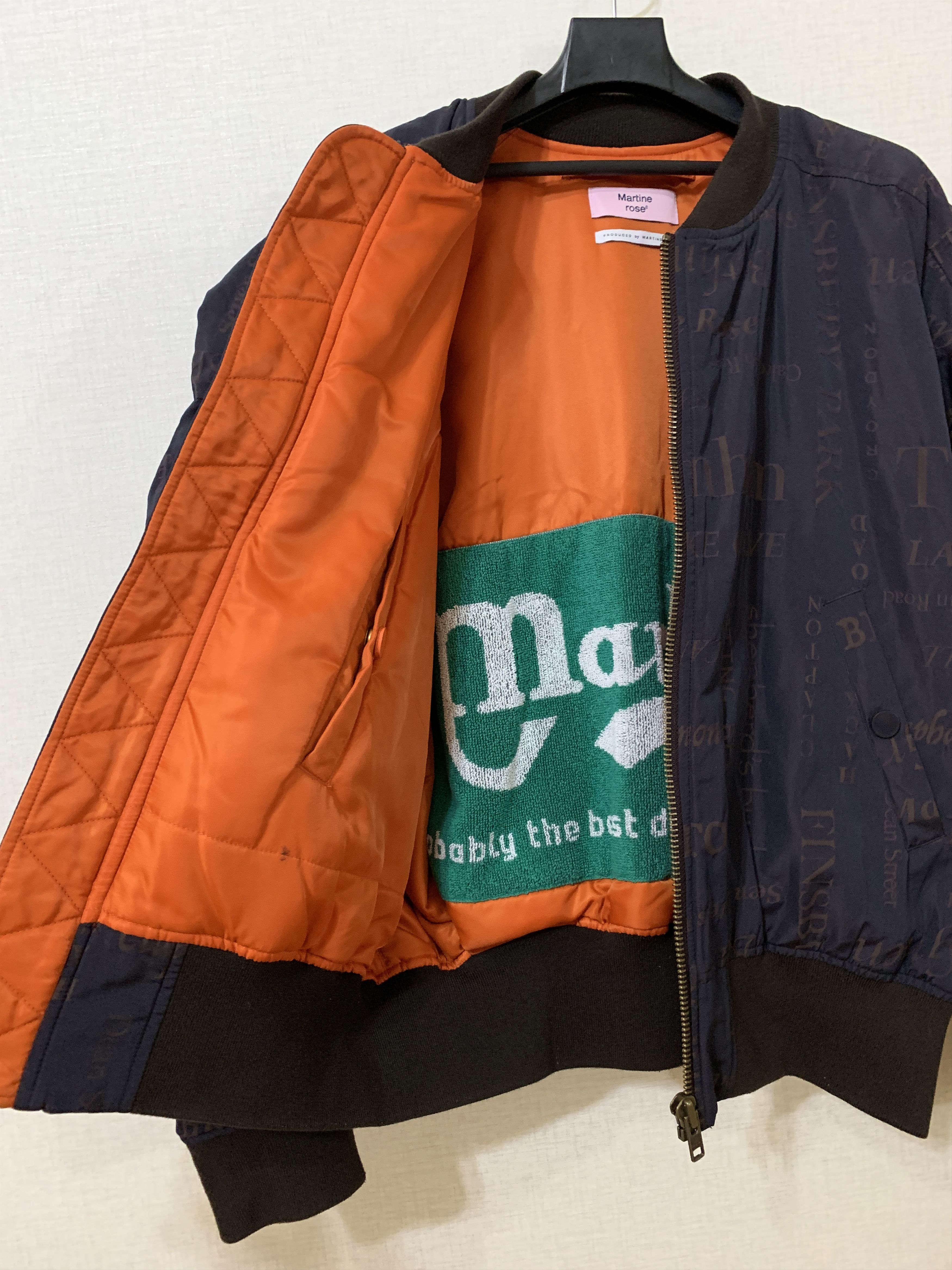 Martine Rose Collection Show Peice Jacquard Bomber Size US M / EU 48-50 / 2 - 7 Thumbnail
