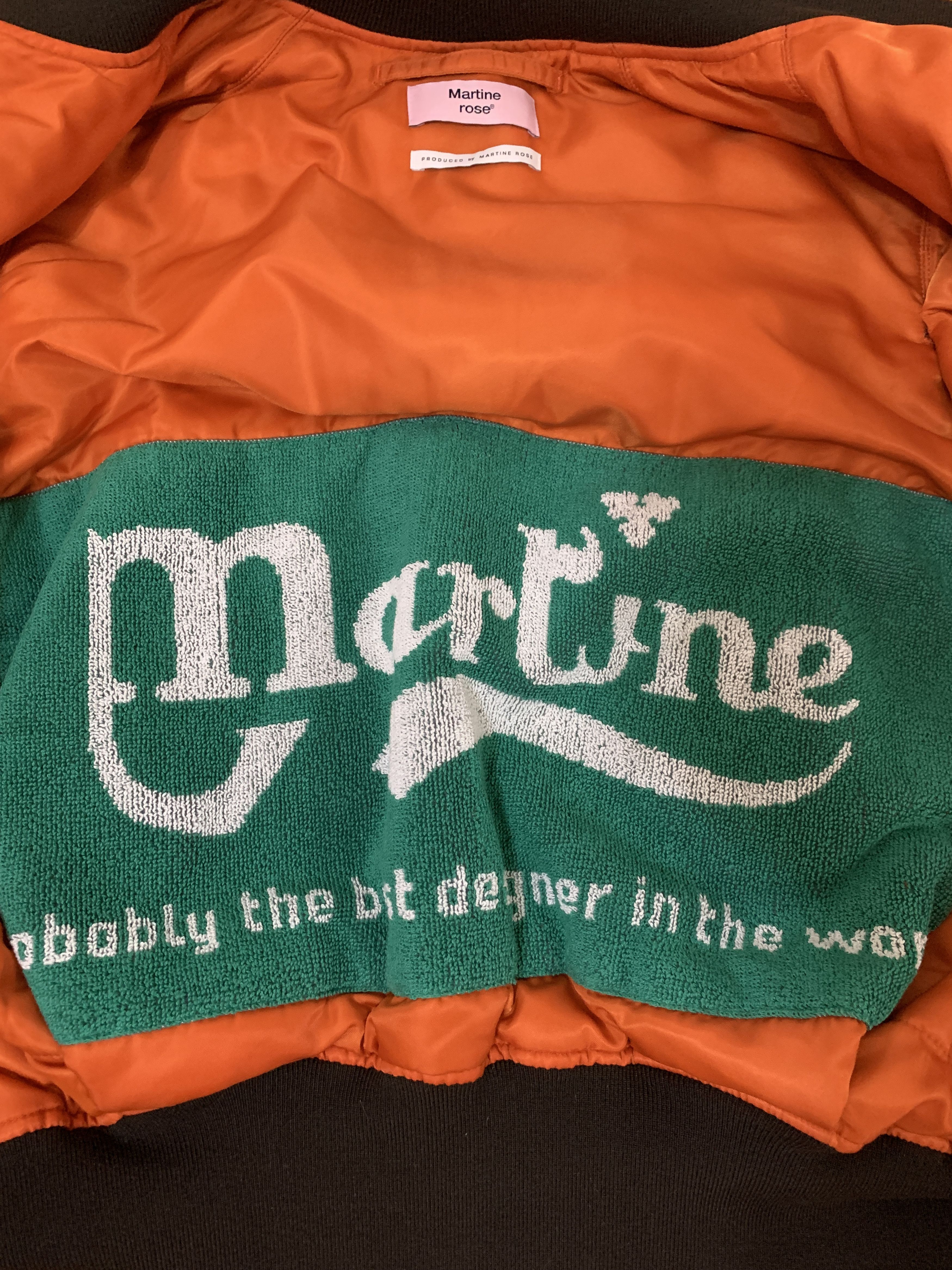 Martine Rose Collection Show Peice Jacquard Bomber Size US M / EU 48-50 / 2 - 10 Thumbnail