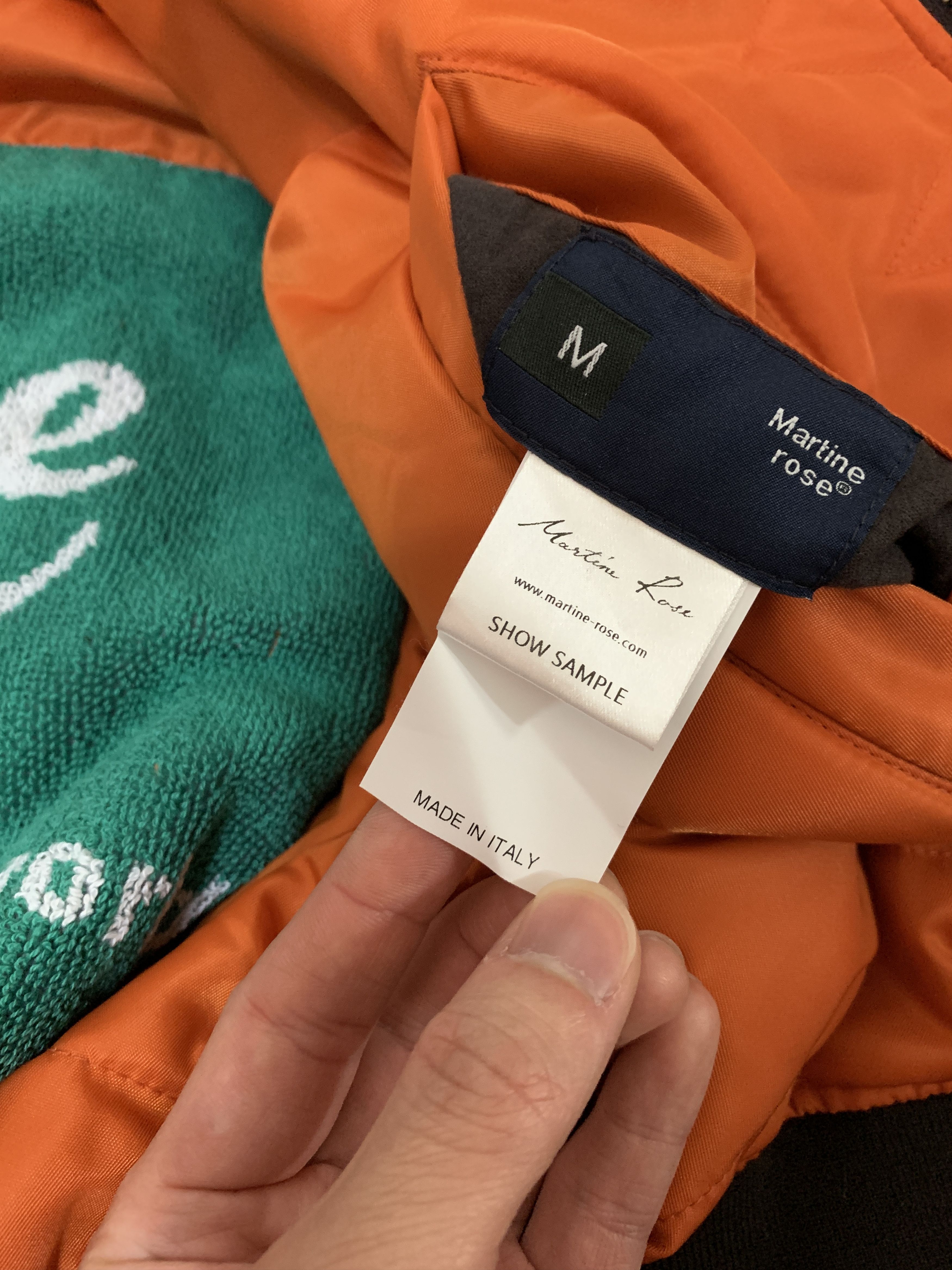 Martine Rose Collection Show Peice Jacquard Bomber Size US M / EU 48-50 / 2 - 11 Thumbnail
