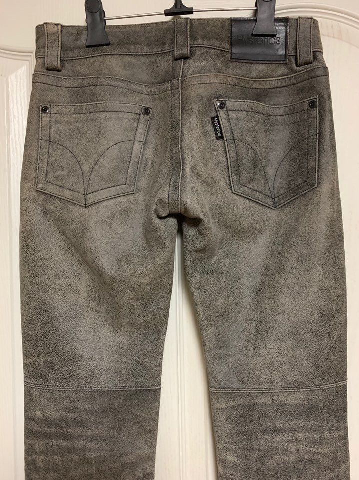 Hysteric Glamour Leather Flare Pants Size US 28 / EU 44 - 6 Thumbnail